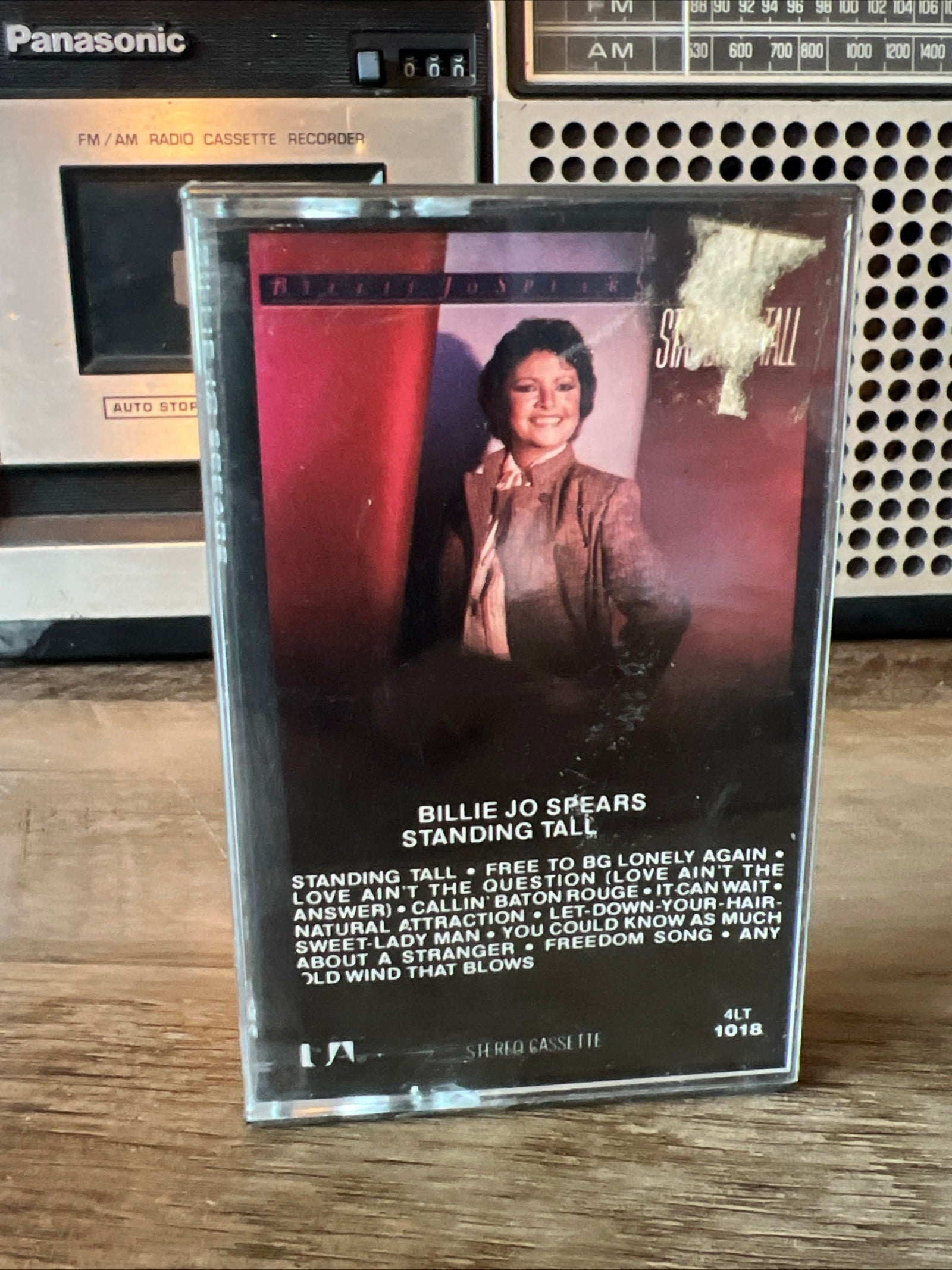 Billy Jo Spears - Standing Tall - 1980 United Artists Records - Cassette Tape - NOS Sealed