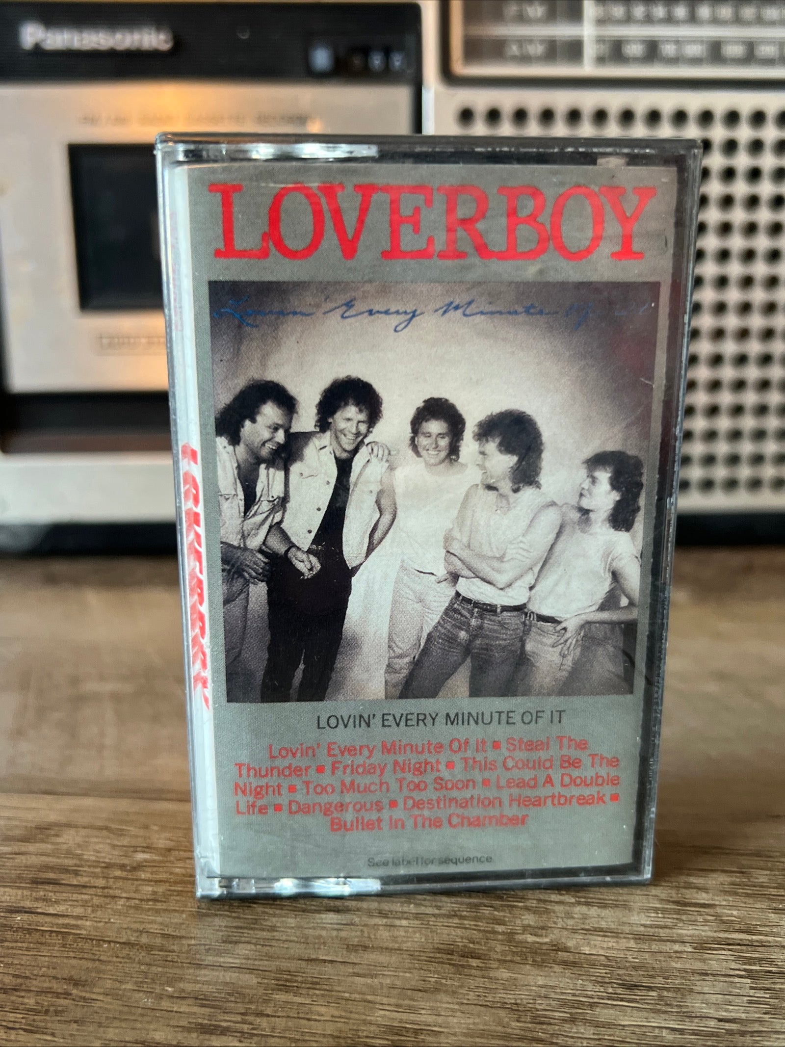 Loverboy - Lovin’ Every Minute Of It - 1985 Columbia Cassette Tape - NOS Sealed
