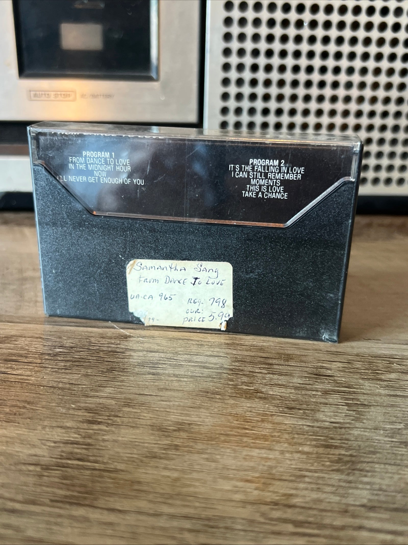 Samantha Sang - From Dance To Love - 1979 United Artists Records Cassette Tape - NOS Sealed