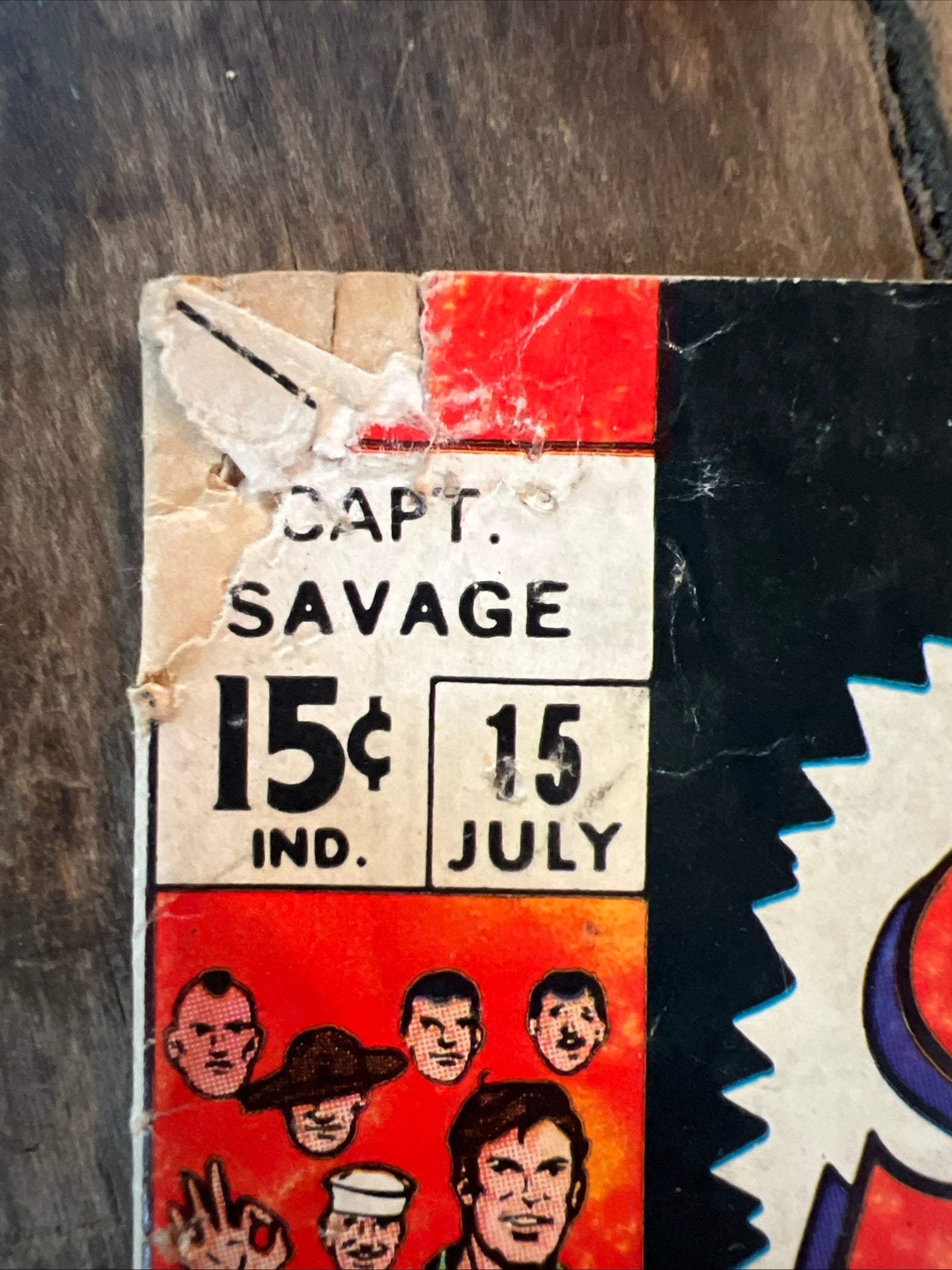 Captain Savage and His Battlefield Raiders #15 (1969) Marvel Comics Group