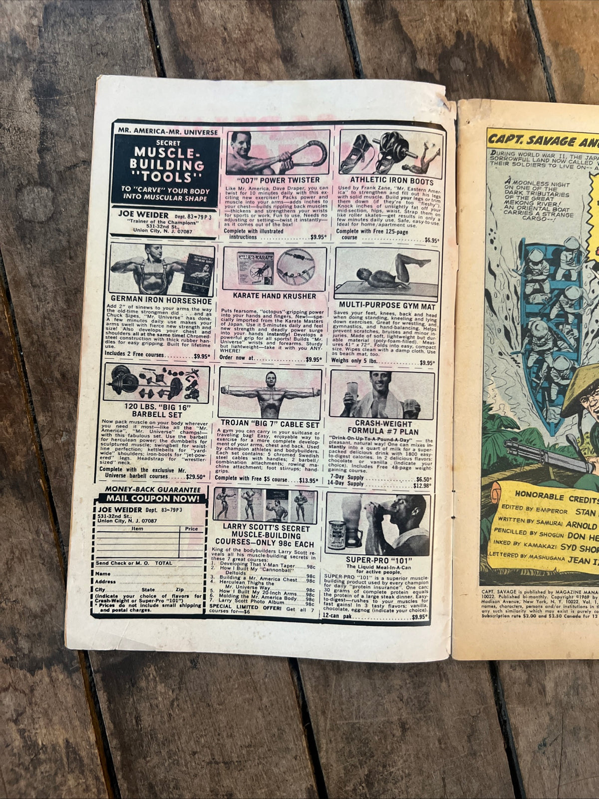 Captain Savage and His Battlefield Raiders #15 (1969) Marvel Comics Group