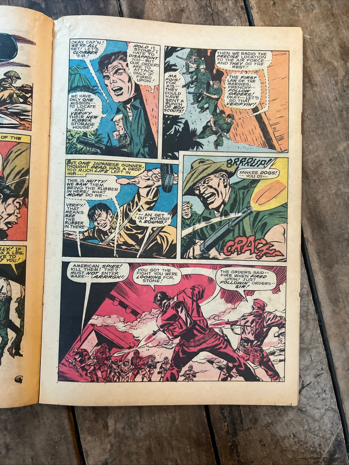 Captain Savage and His Battlefield Raiders #15 (1969) Marvel Comics Group