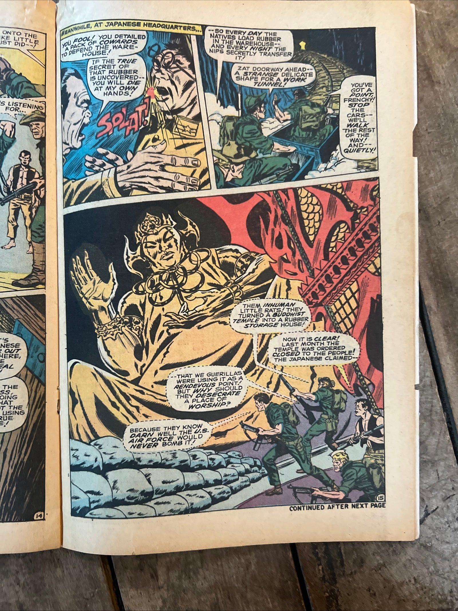 Captain Savage and His Battlefield Raiders #15 (1969) Marvel Comics Group