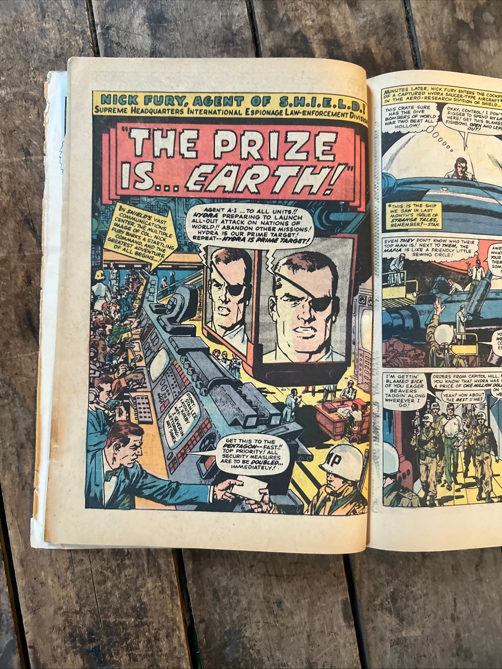 Nick Fury, Agent of SHIELD #16 (1970) Marvel Comics Group