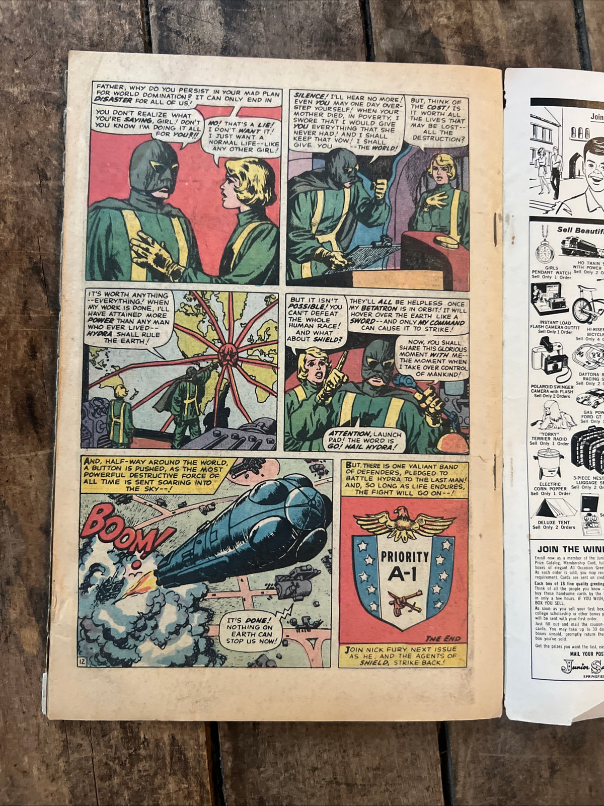 Nick Fury, Agent of SHIELD #16 (1970) Marvel Comics Group