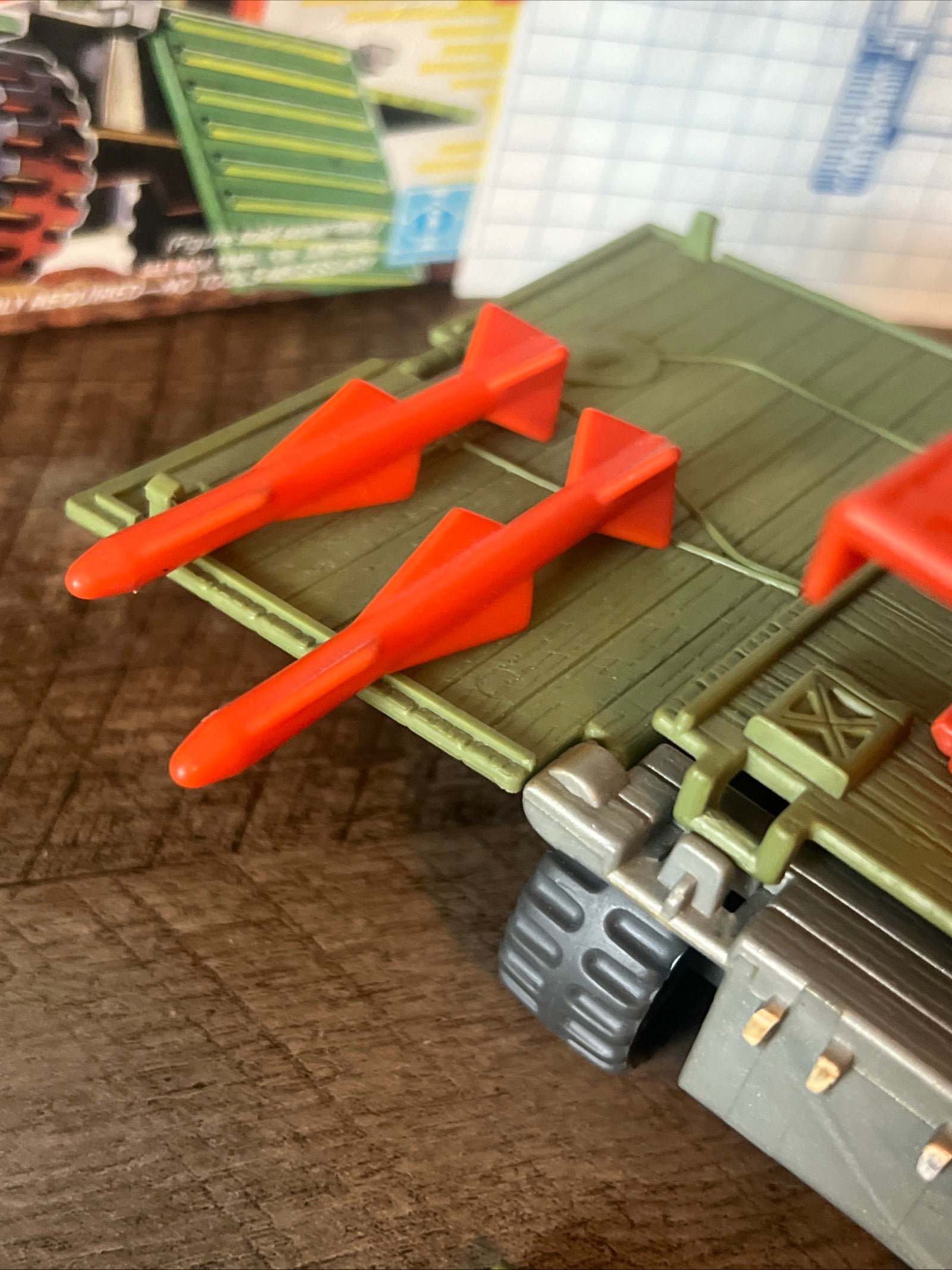1987 Hasbro GI JOE - Coastal Defender & Original Box and Blueprints