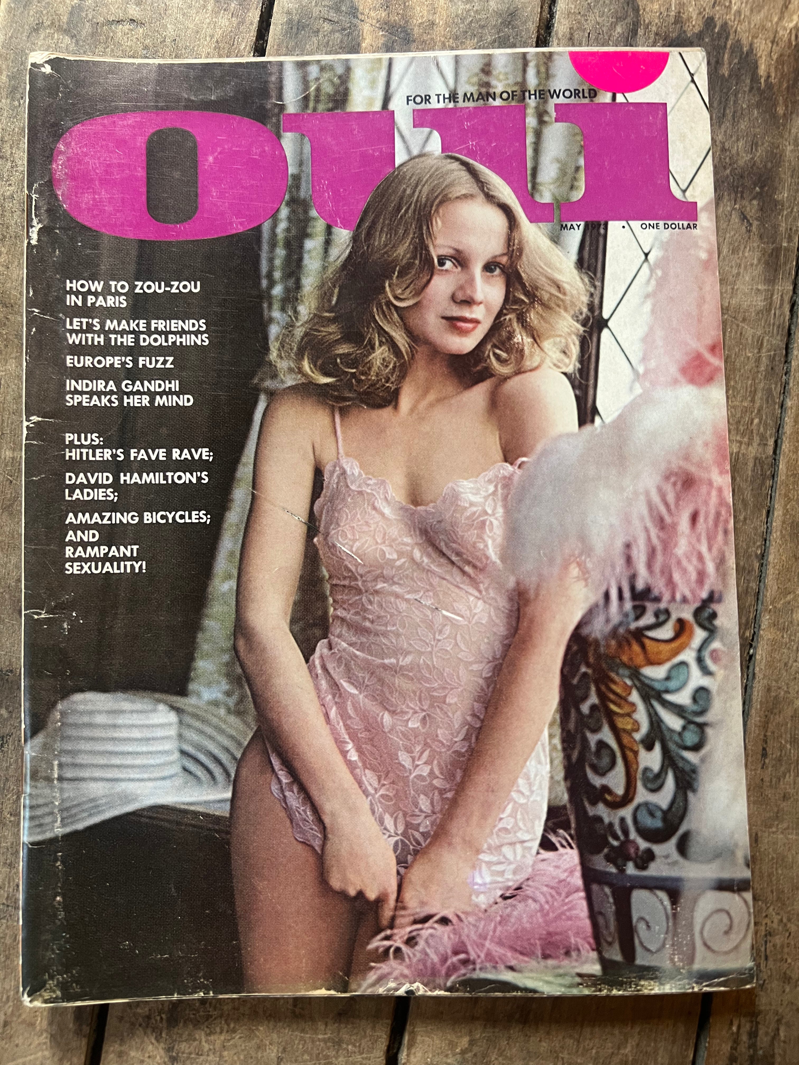 OUI Magazine “ For The Man of The World ” - May 1973 Issue