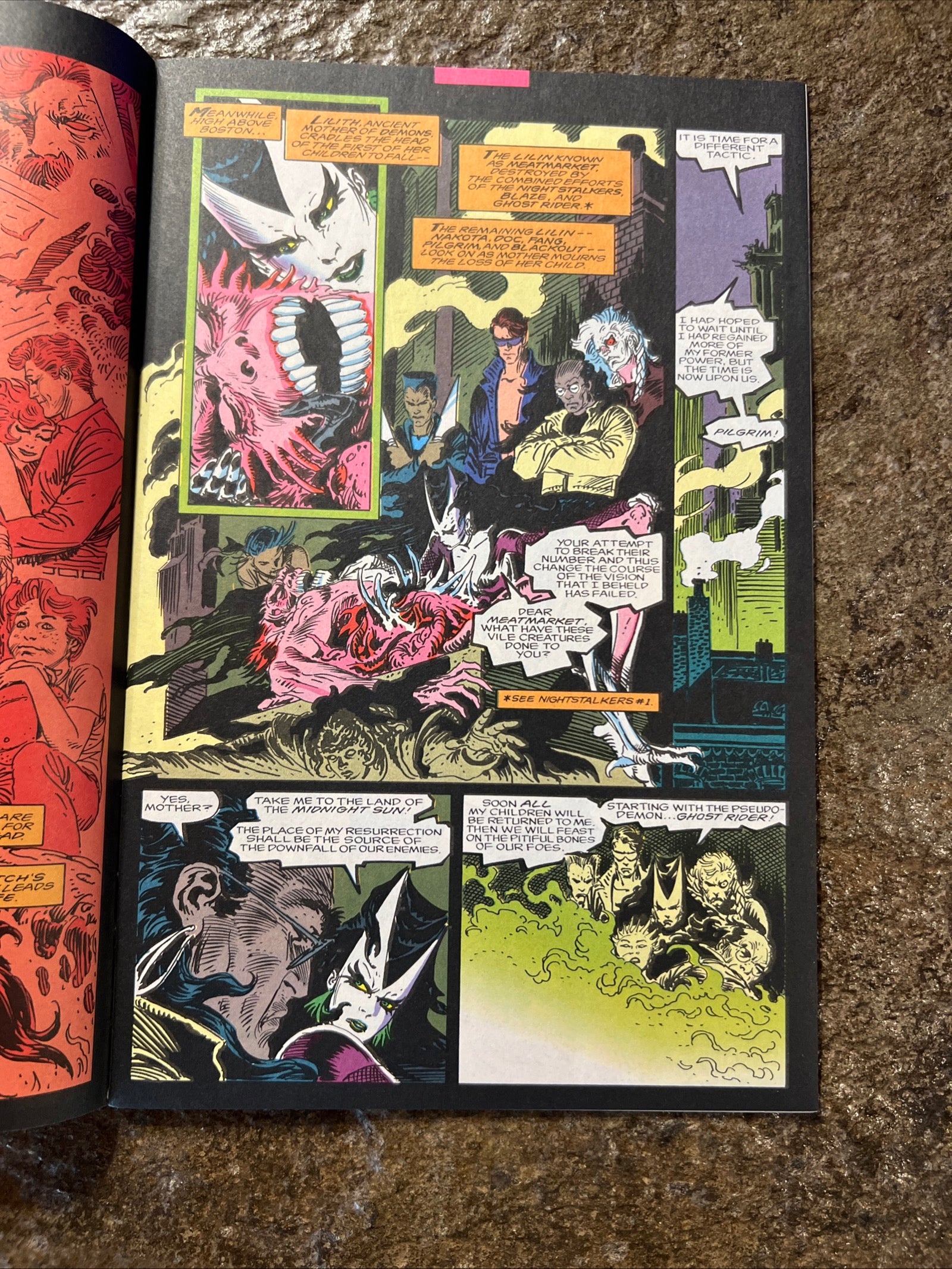 Ghost Rider #31 (1992) Marvel Comic Book - Key Issue First Appearance Midnight Sons