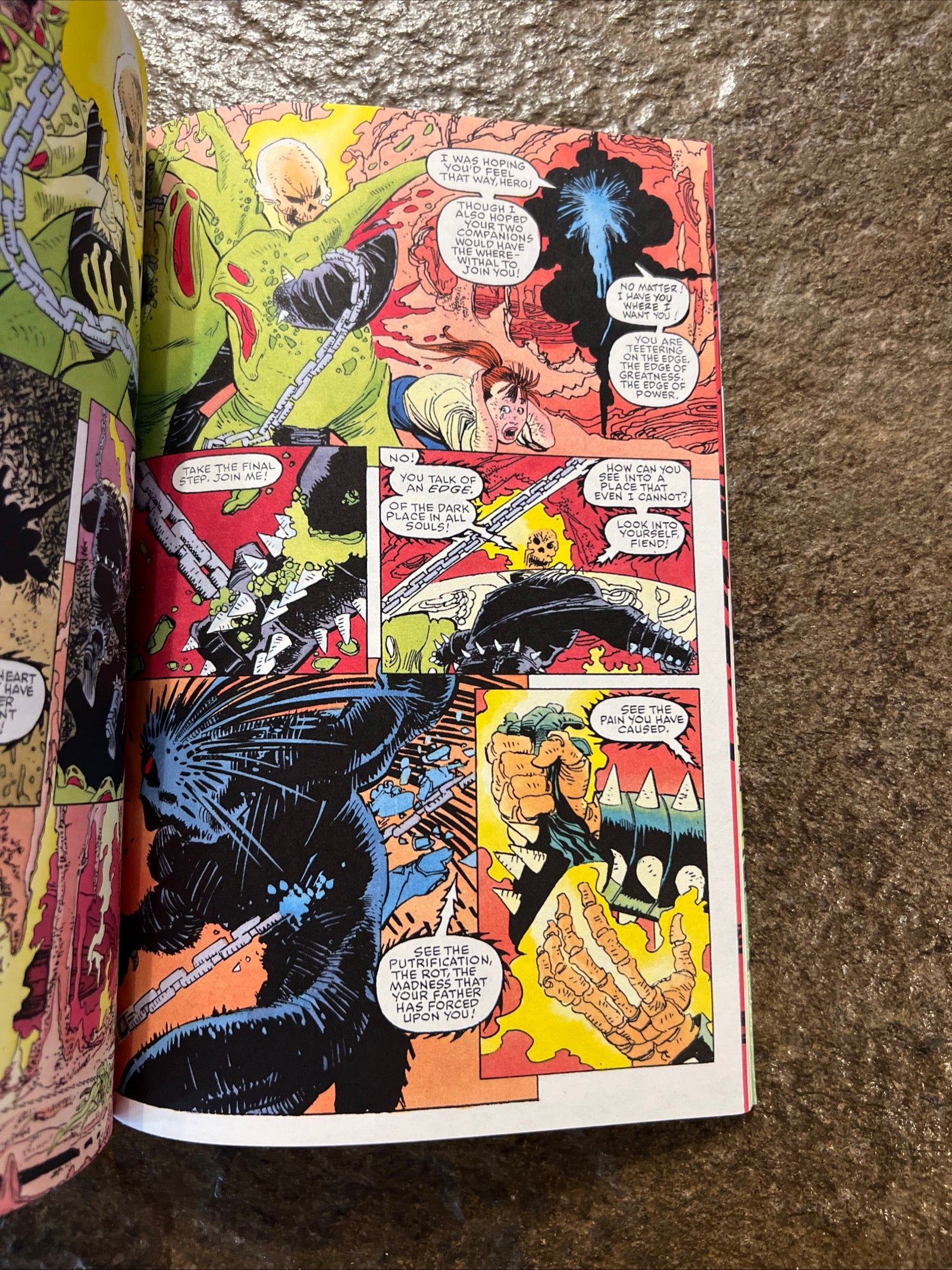 Ghost Rider, Wolverine, Punisher: Hearts of Darkness (1991) Marvel Comic Book