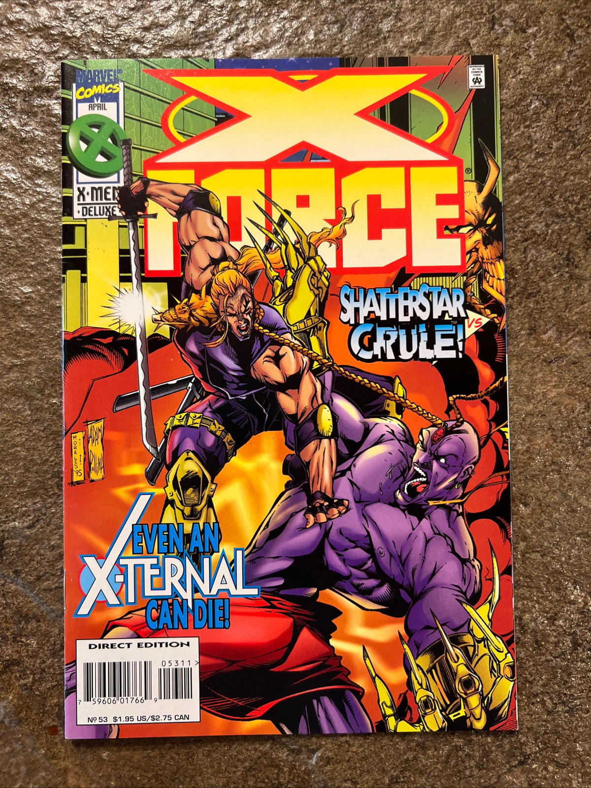 X-Force #53 (1996) Marvel Comic Book - X-Men Deluxe - Stan Lee Presents The Mutant Strike Team
