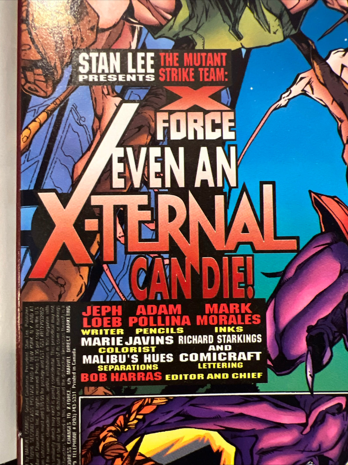 X-Force #53 (1996) Marvel Comic Book - X-Men Deluxe - Stan Lee Presents The Mutant Strike Team