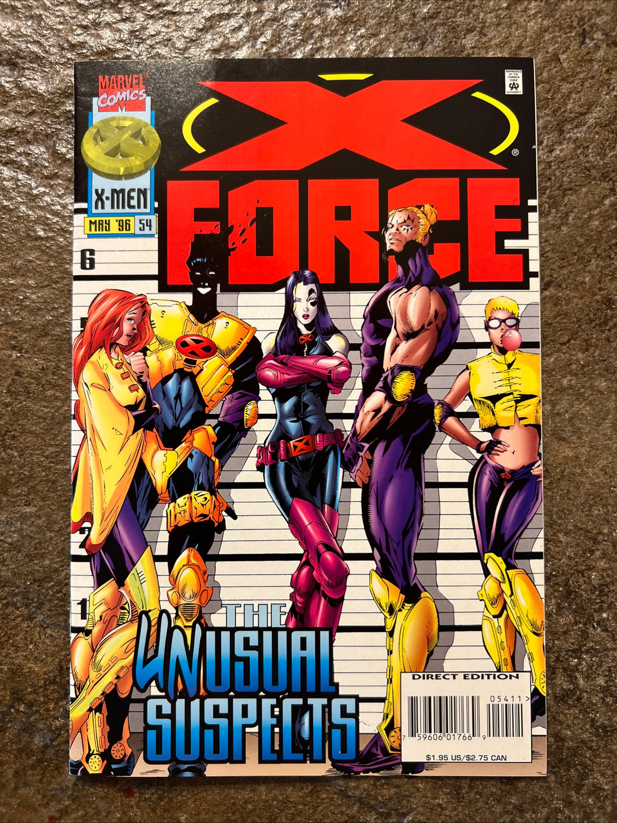 X-Force #54 (1996) Marvel Comics X-Men - The Unusual Suspects