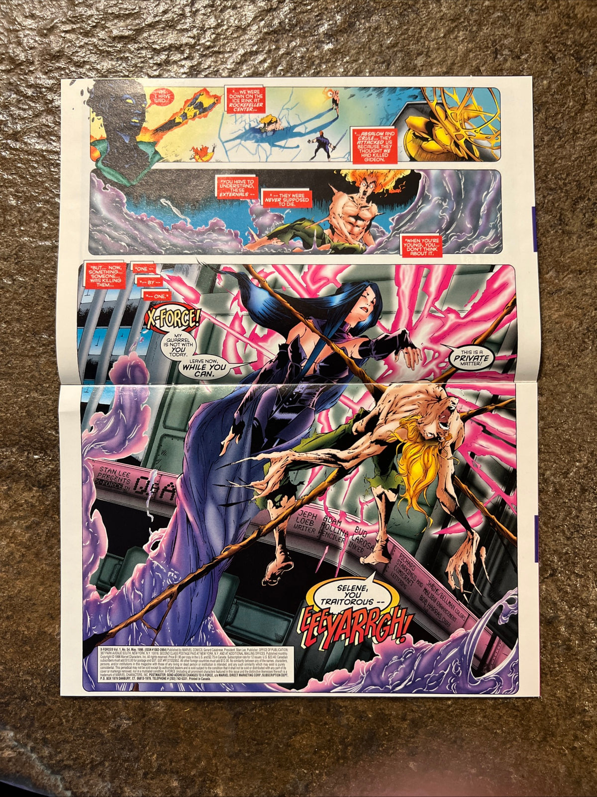 X-Force #54 (1996) Marvel Comics X-Men - The Unusual Suspects