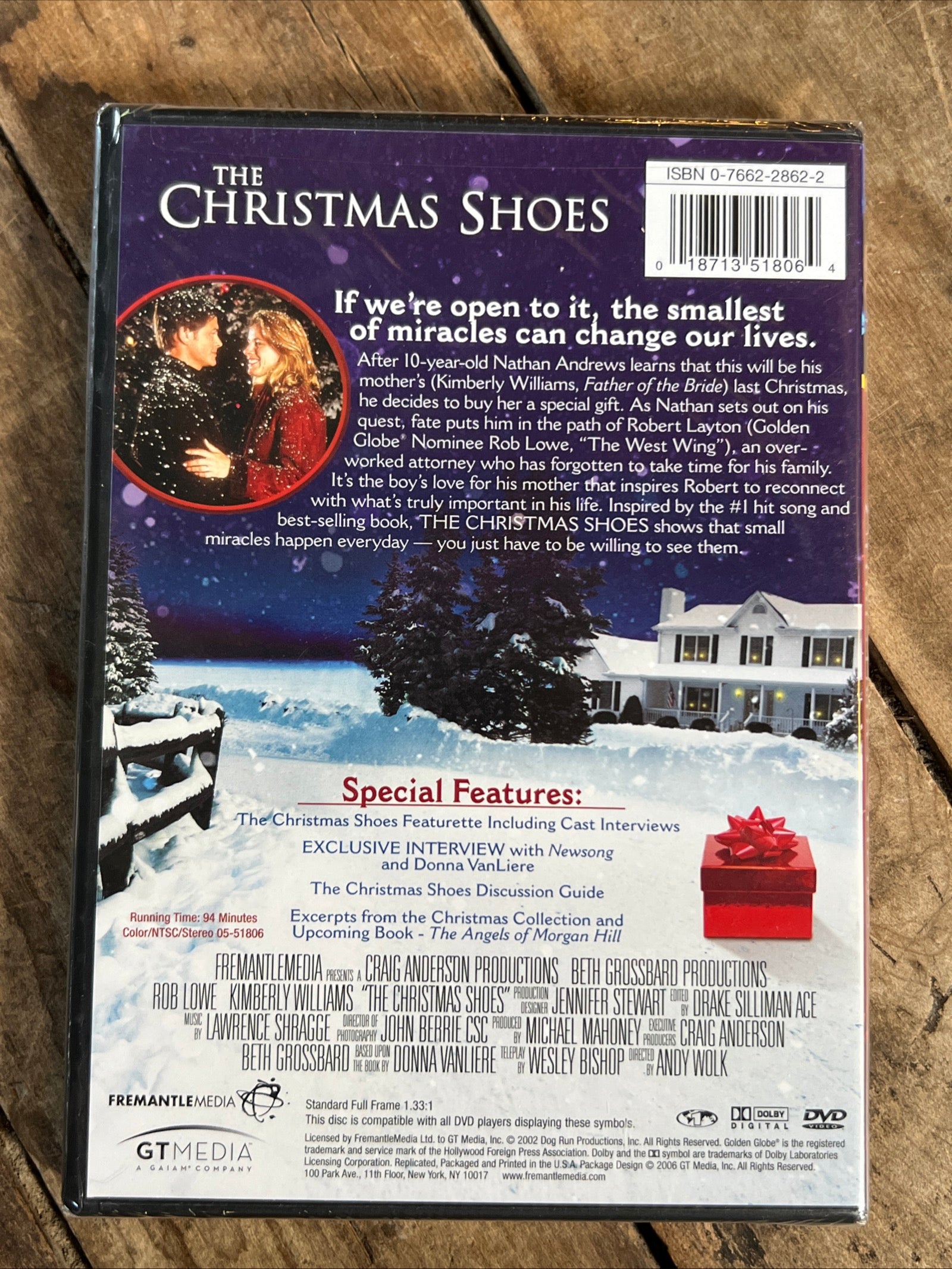 The Christmas Shows ( DVD 2002 ) Drama [NR] Starring Rob Lowe - NEW