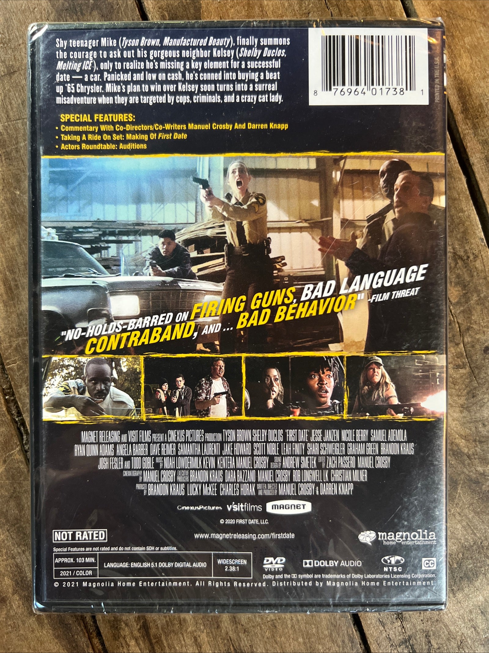 First Date ( DVD 2021 ) Comedy / Thriller [NR]