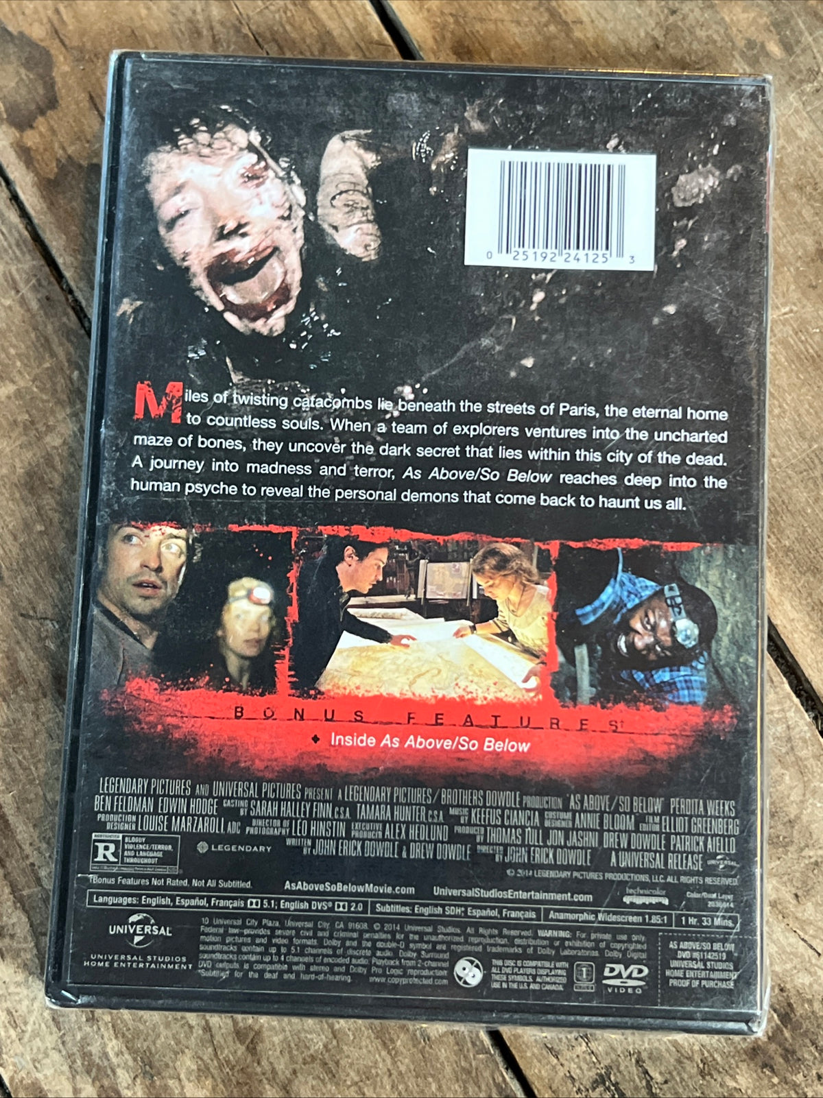 As Above, So Below ( DVD 2014 ) Horror / Adventure [R]