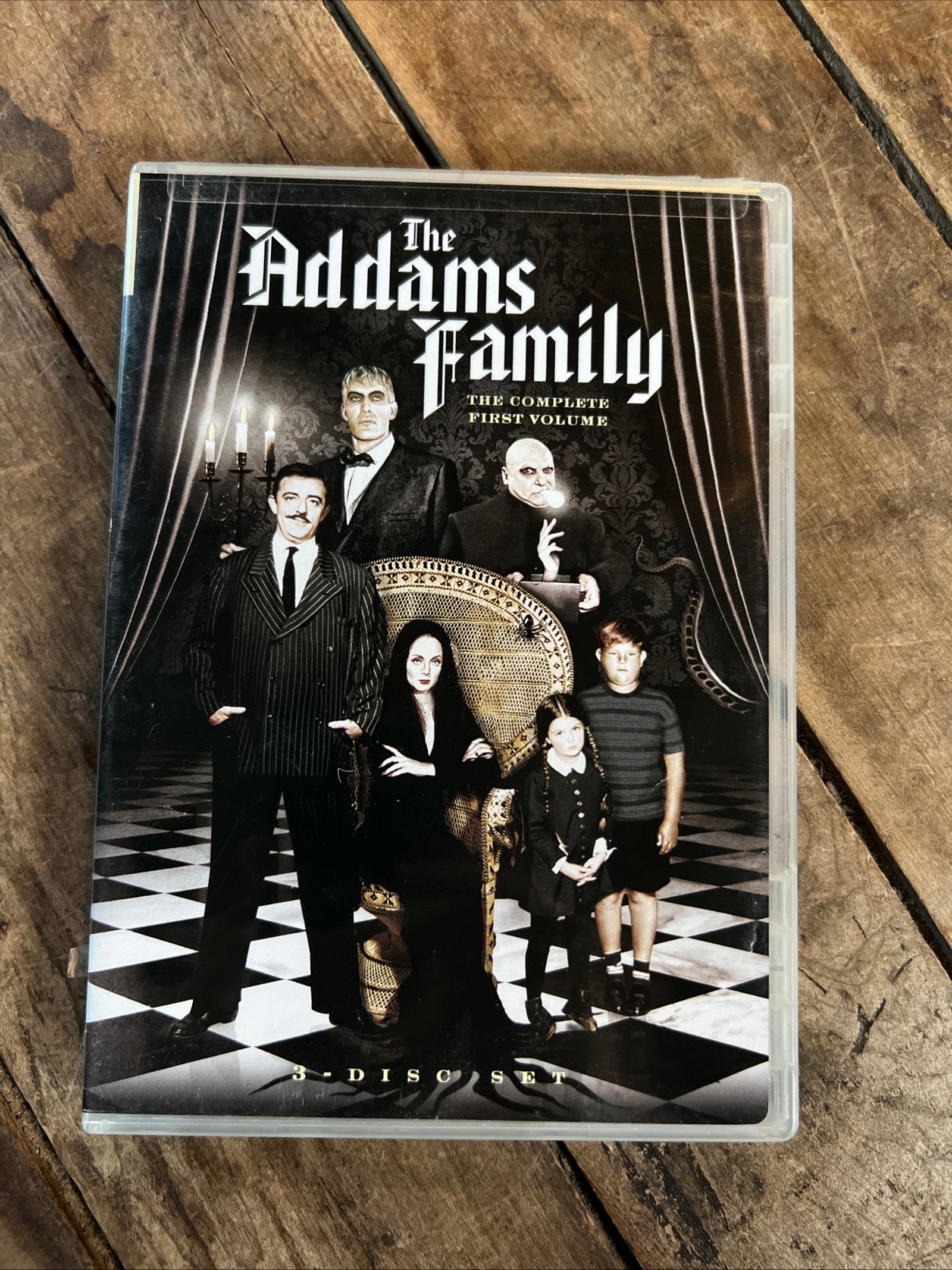 The Addams Family ( DVD 1964 ) The Complete First Volume 3 DVD Disc Set