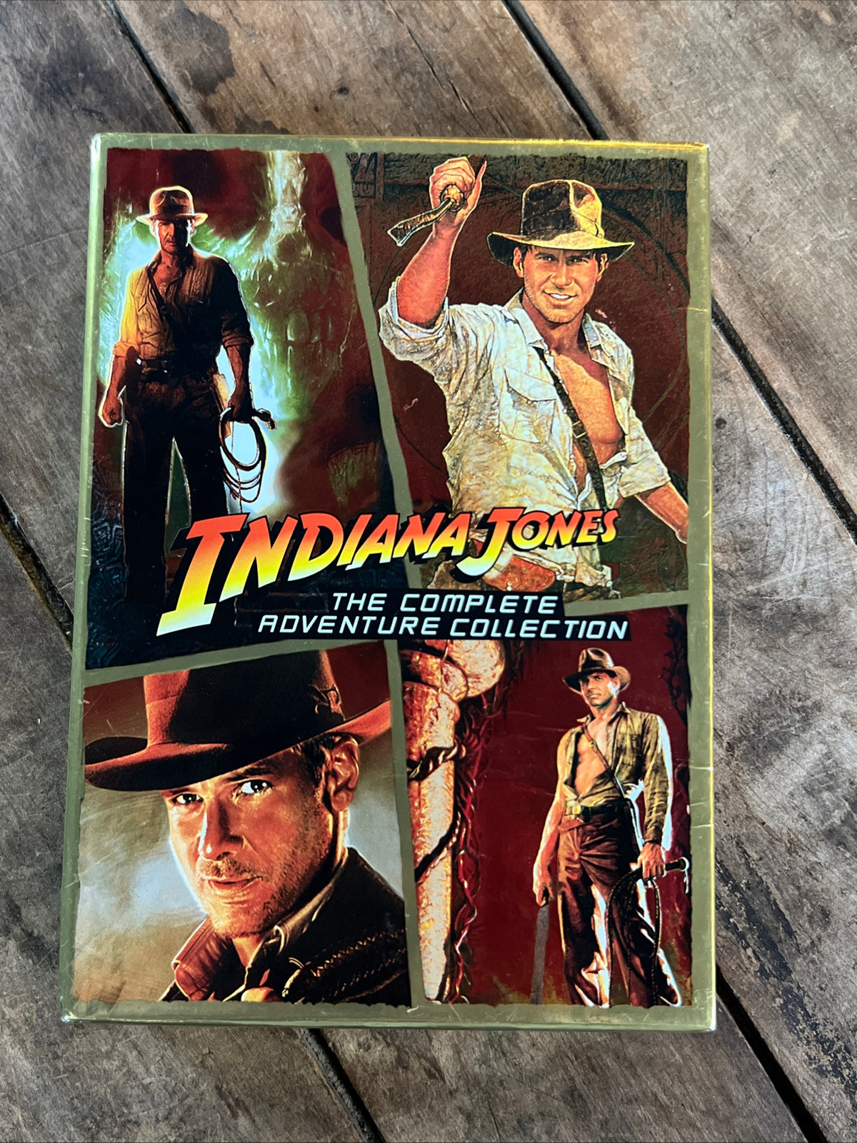 Indiana Jones The Complete Adventure Collection ( DVD 1981 - 2008 ) 4 Movie Box Set