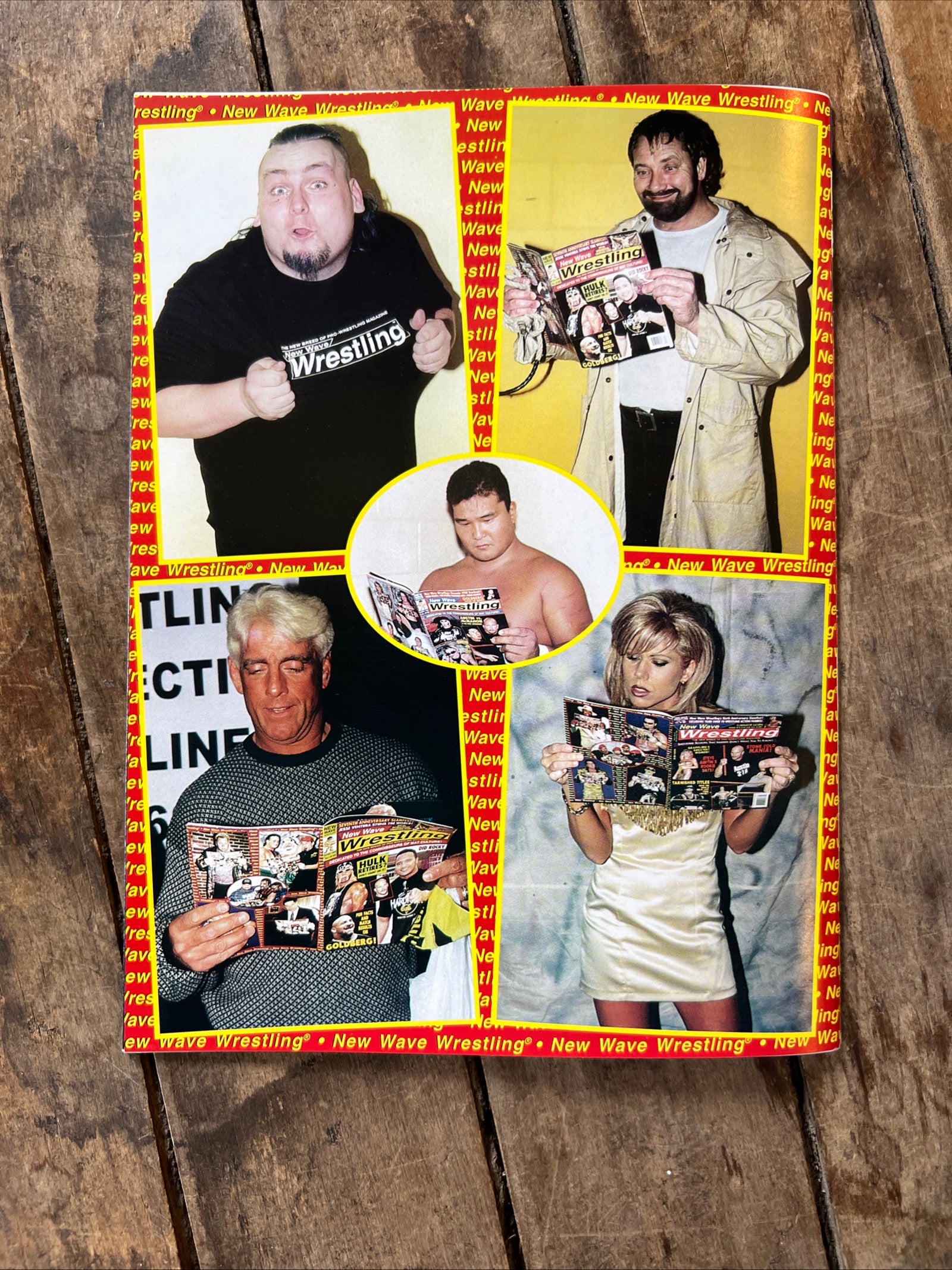 New Wave Wrestling Magazine - September 1999 - Hollywood Hogan Cover - WWF WWE