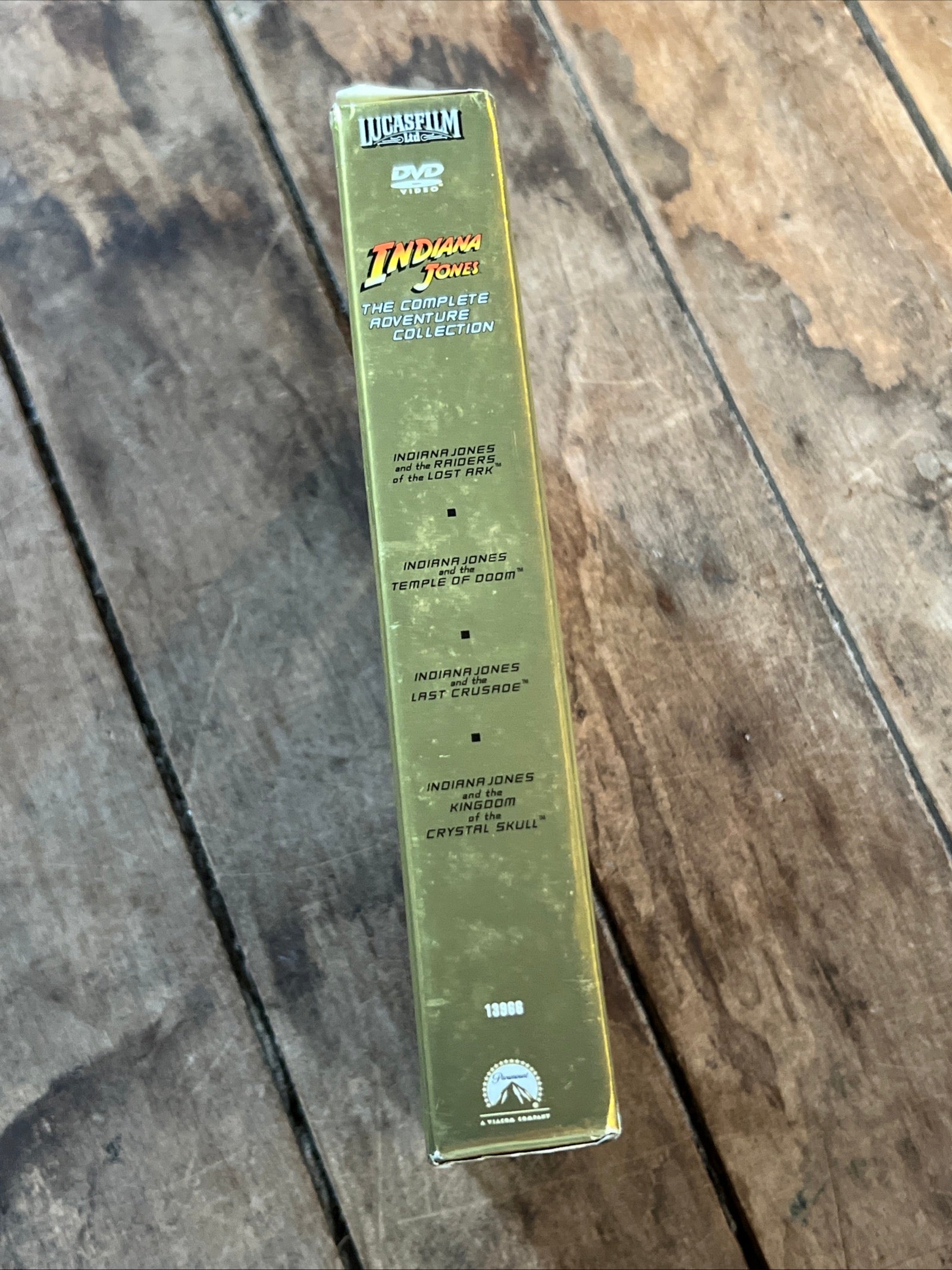 Indiana Jones The Complete Adventure Collection ( DVD 1981 - 2008 ) 4 Movie Box Set