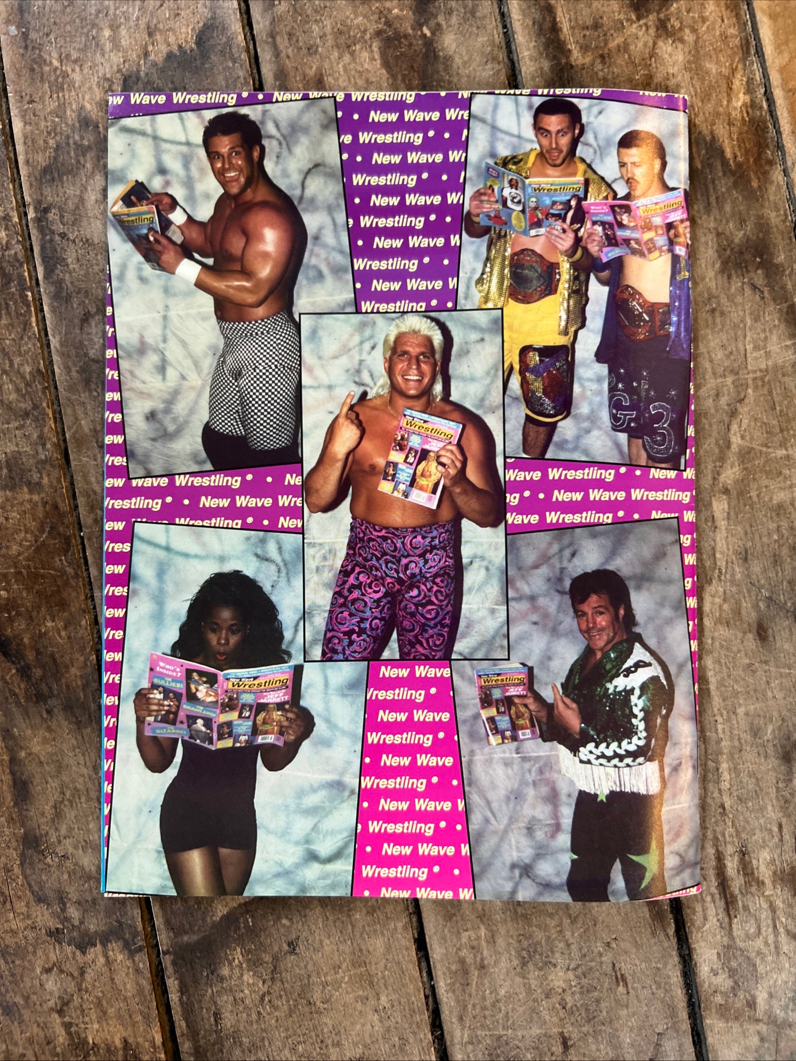 New Wave Wrestling Magazine - November 1995 - Bam Bam Bigelow Cover - WWF WWE