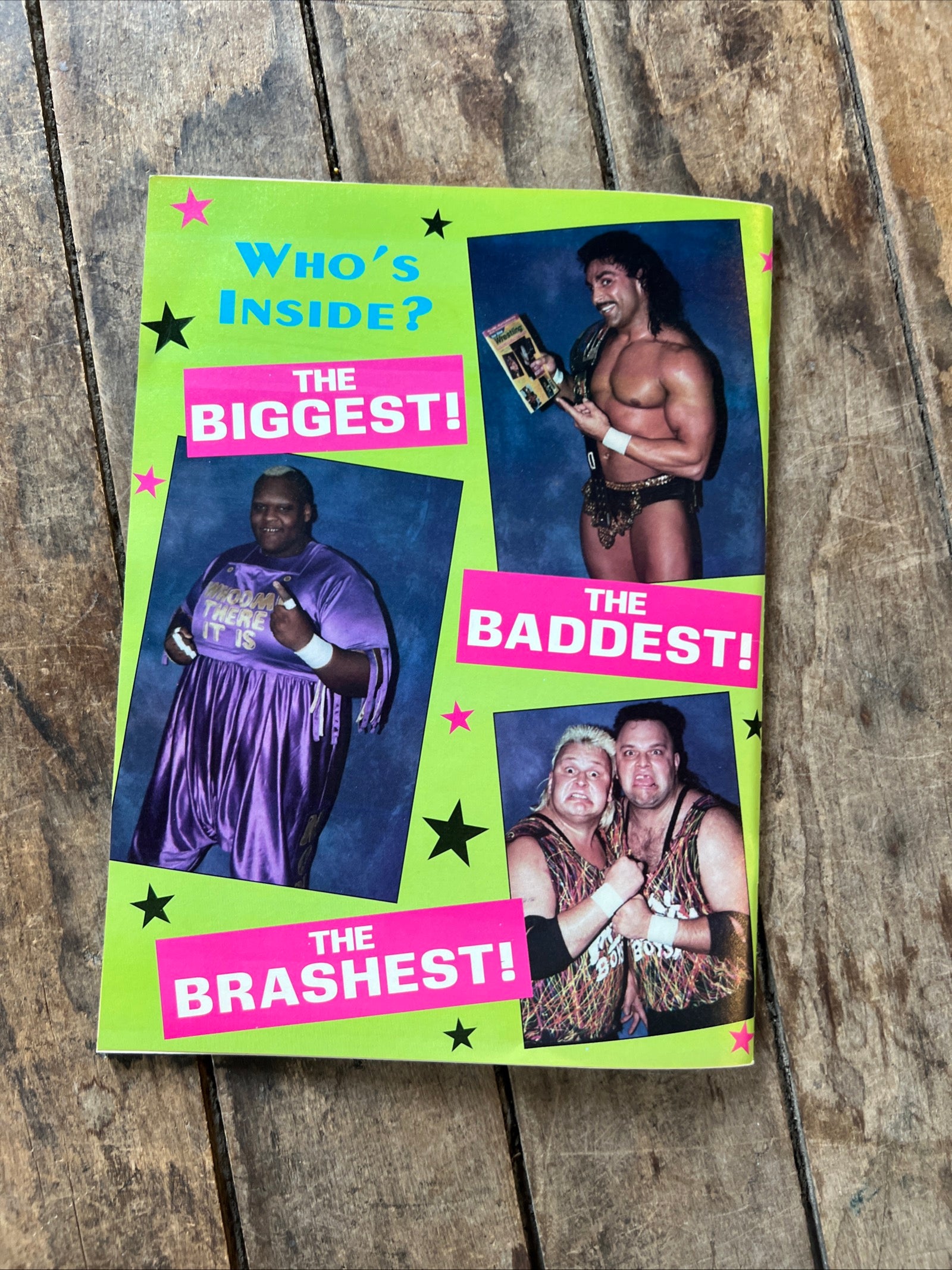 New Wave Wrestling Magazine - April 1995 - Dusty Rhodes Cover - WWF WWE