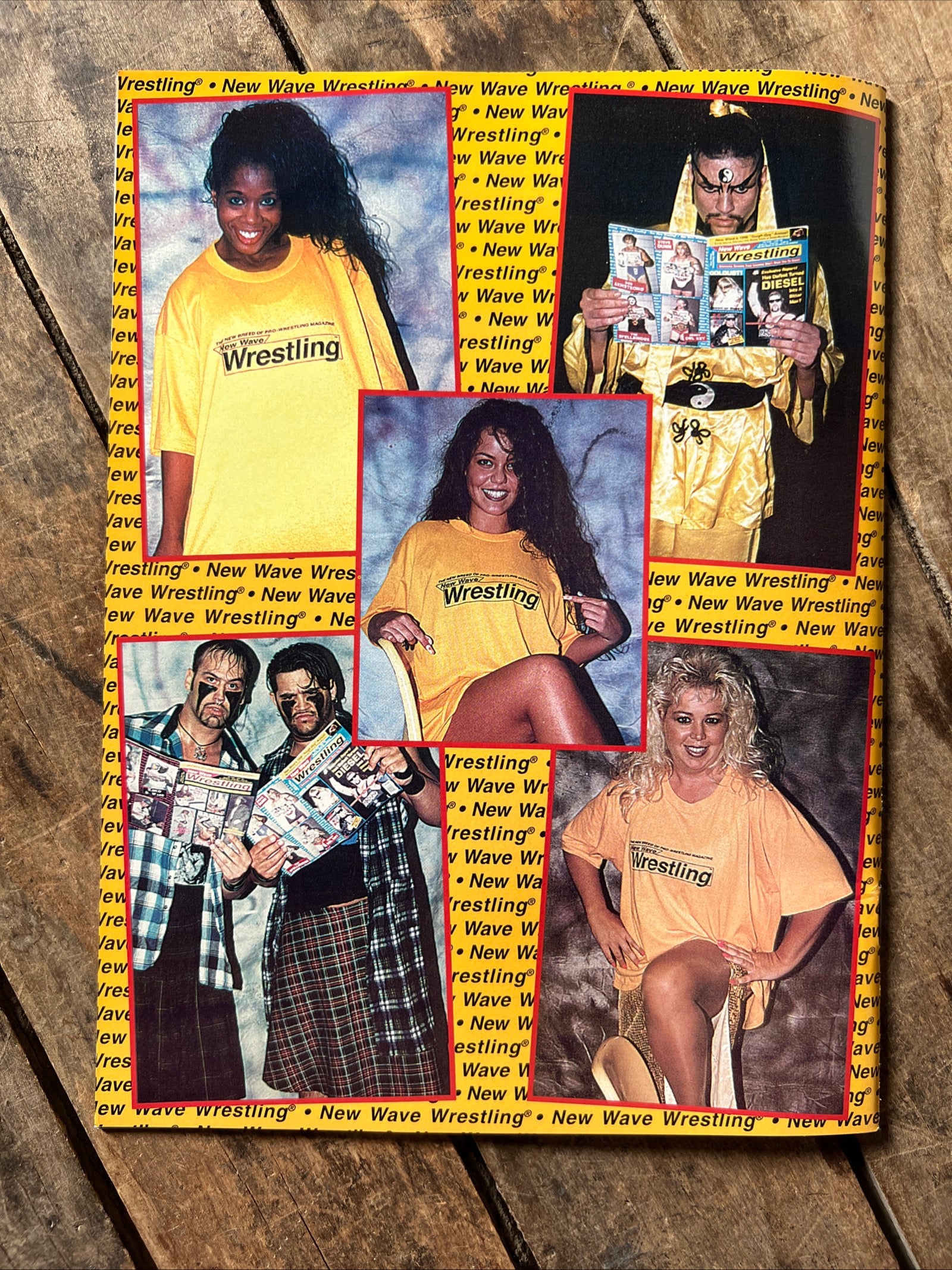 New Wave Wrestling Magazine - February 1997 - Shawn Michaels Cover - WWF WWE