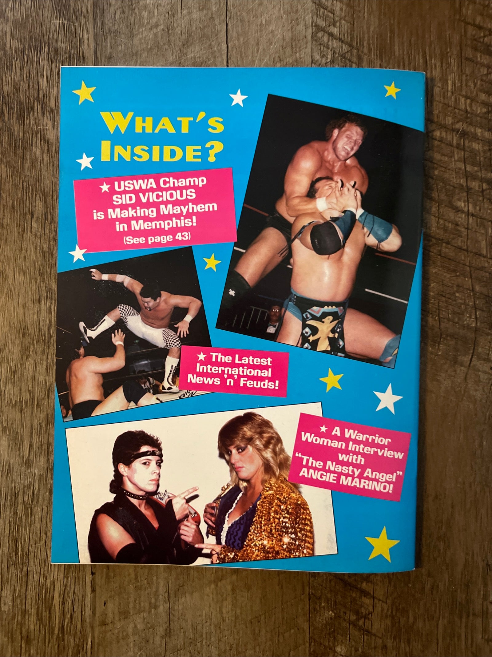 New Wave Wrestling Magazine - February 1995 - Hacksaw Jim Duggan Cover - WWF WWE