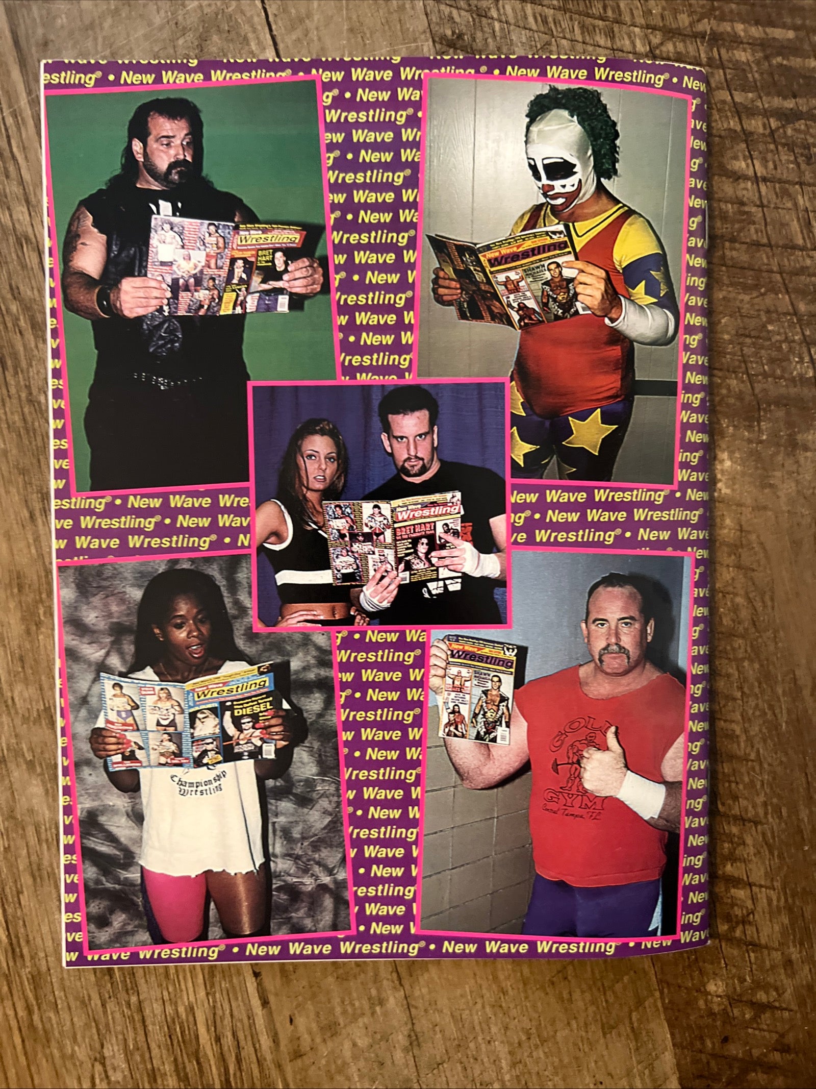 New Wave Wrestling Magazine - June 1997 - Sid Vicious & Miss Jacquelyn - WWF WWE