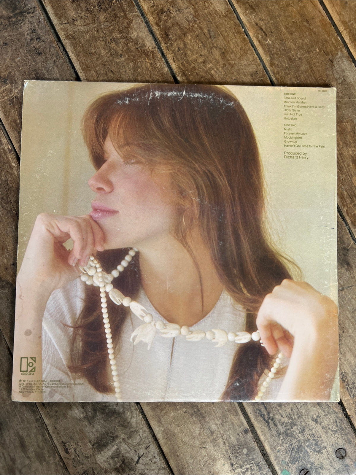 Carly Simon HOTCAKES - 1974 Elektra Records - LP Vinyl Album