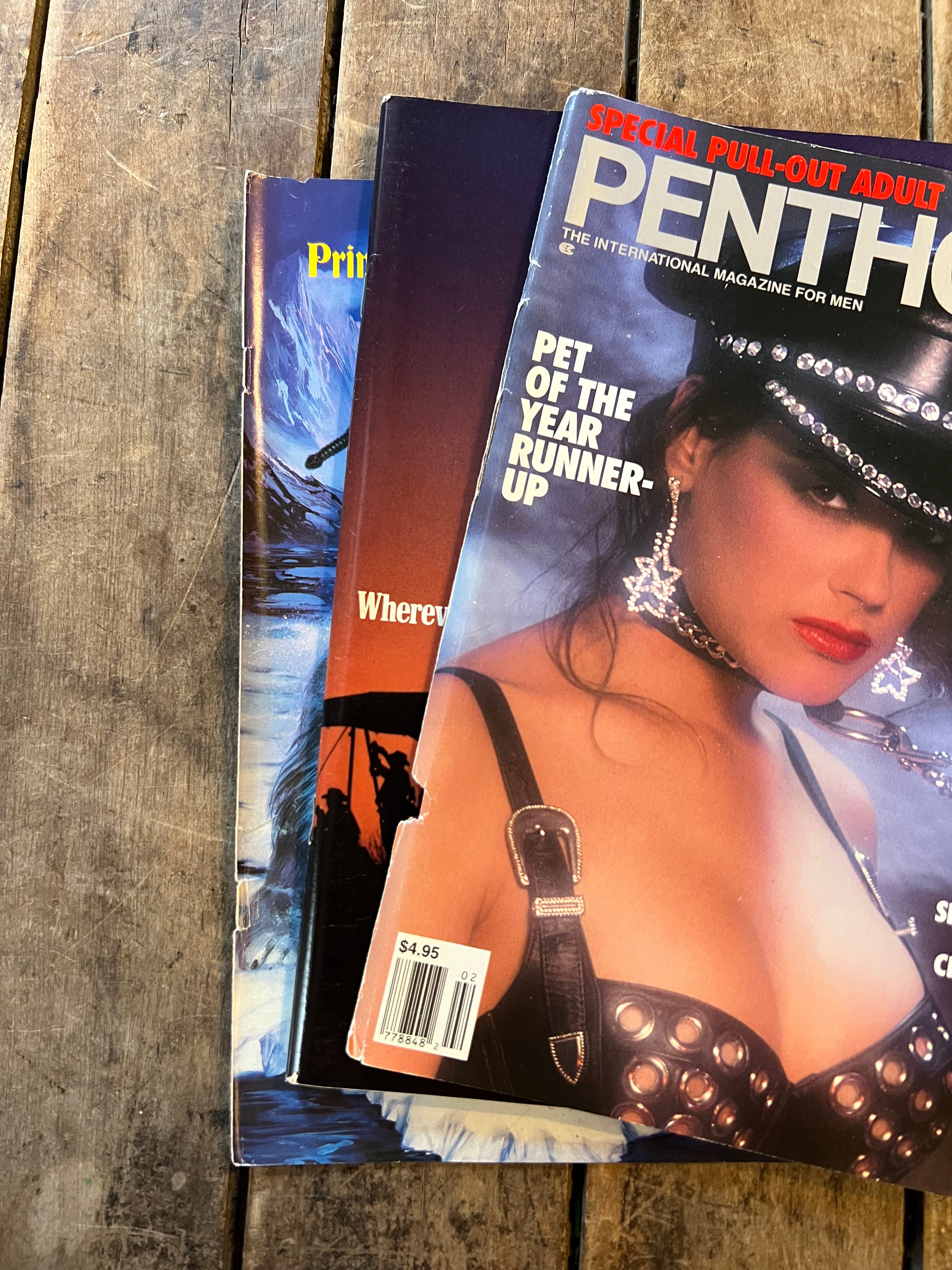 Penthouse Magazine February 1992 Sara Norton Cover