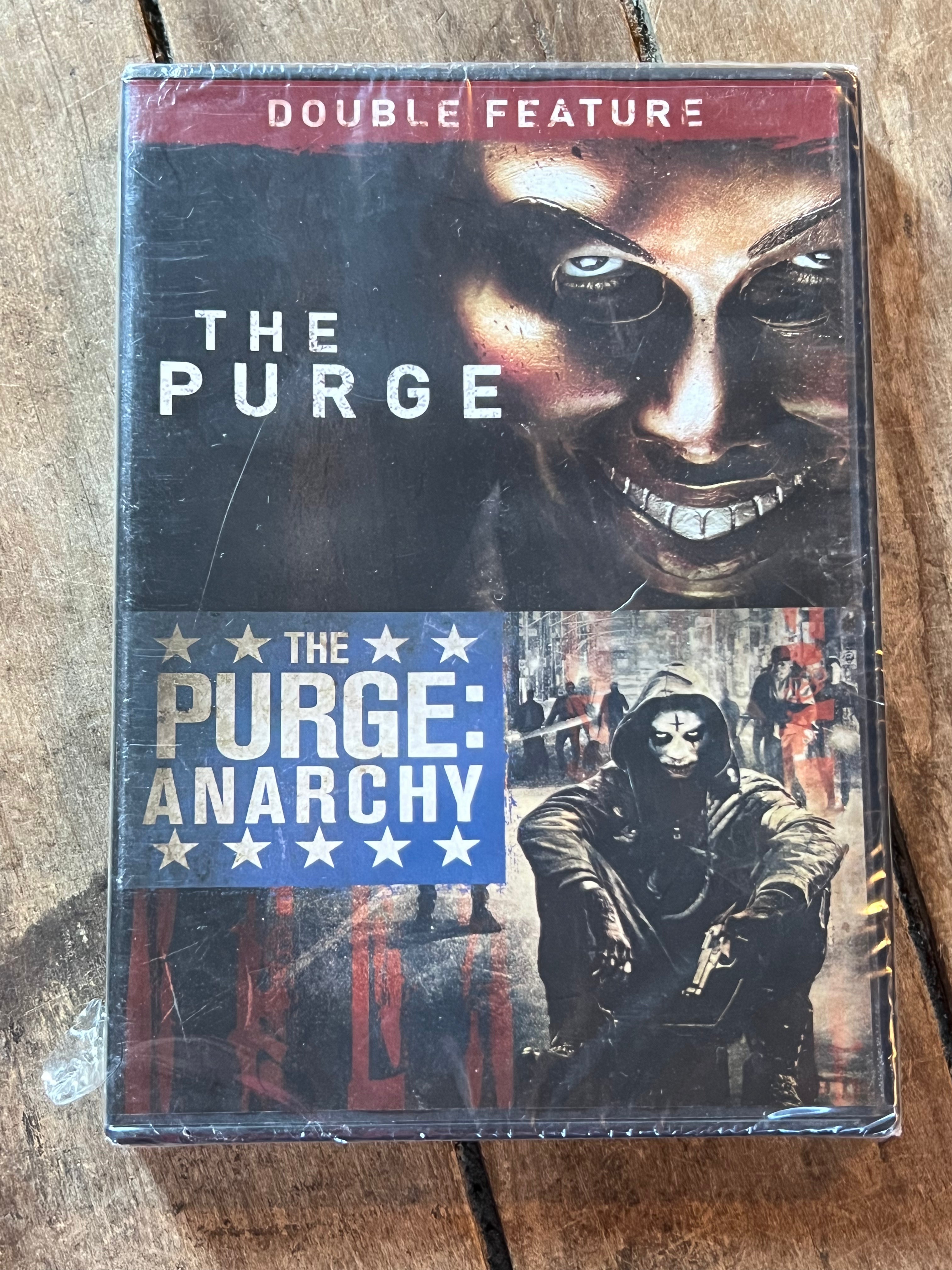 The Purge & The Purge Anarchy - Double Feature ( DVD 2013 ) Horror / Action Thriller [R] NEW Sealed