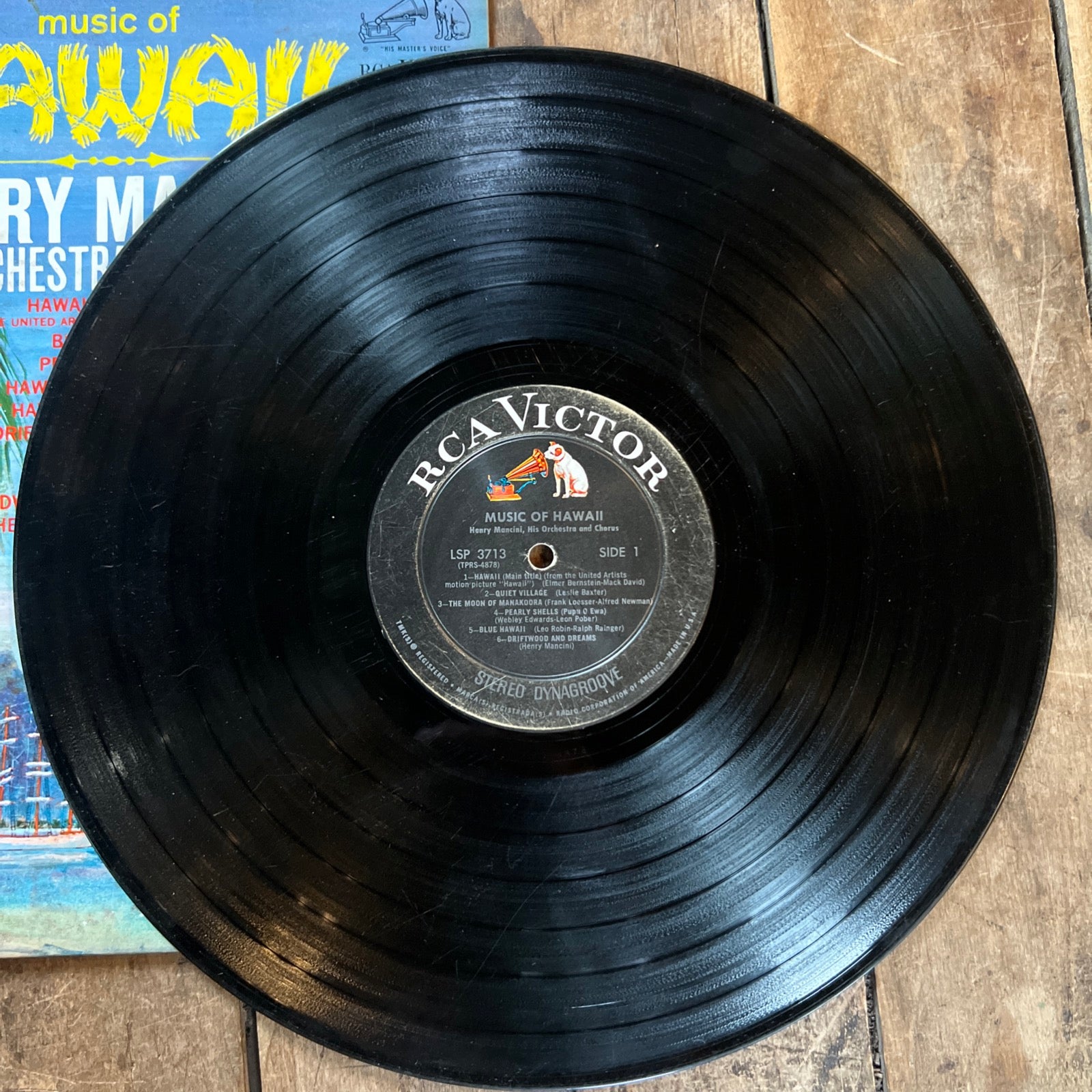 Henry Mancini, His Orchestra and Chorus - Music Of Hawaii - 1966 RCA Victor Records - LP Vinyl Album