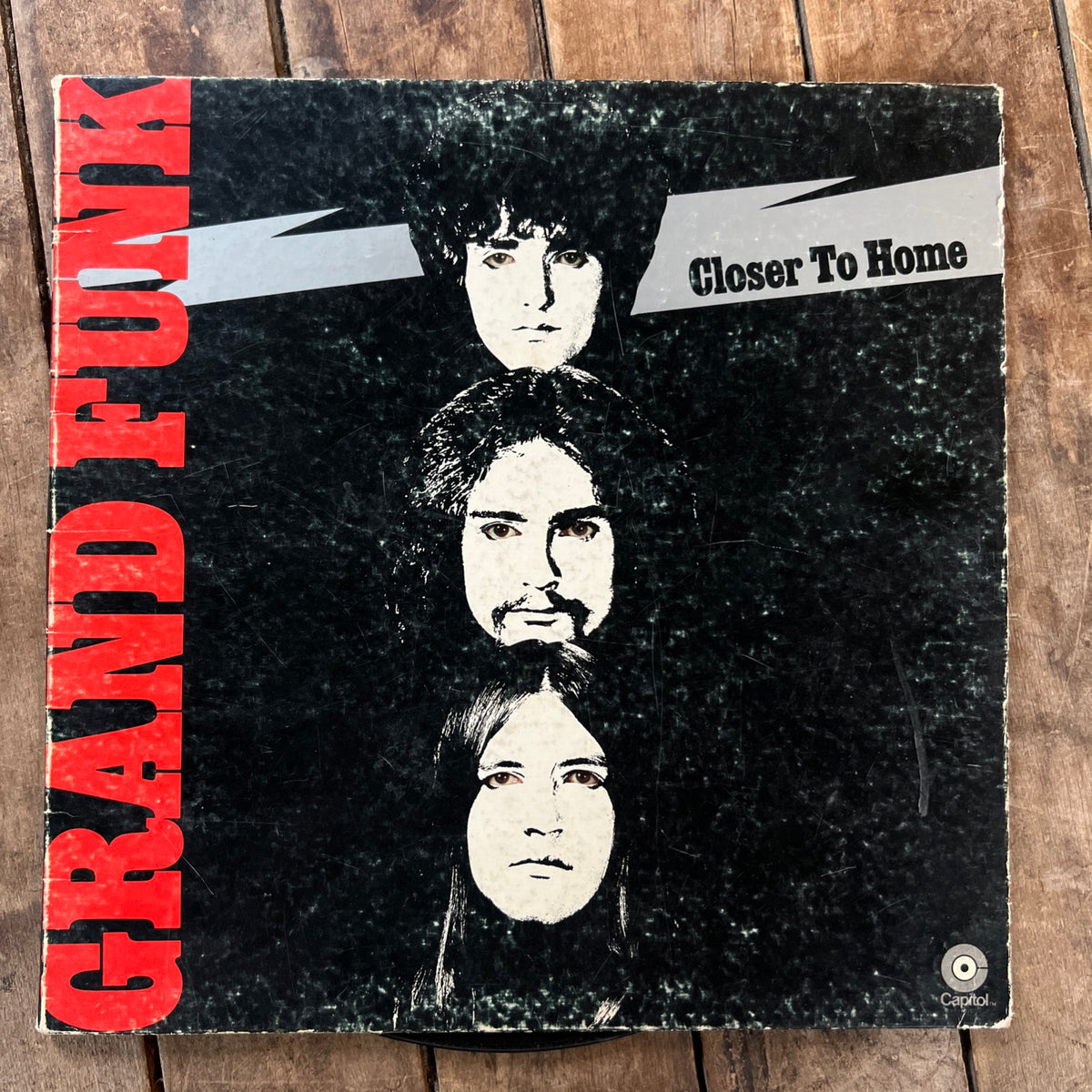 Grand Funk Railroad- Closer To Home - 1970 Capitol Records - LP Vinyl Album