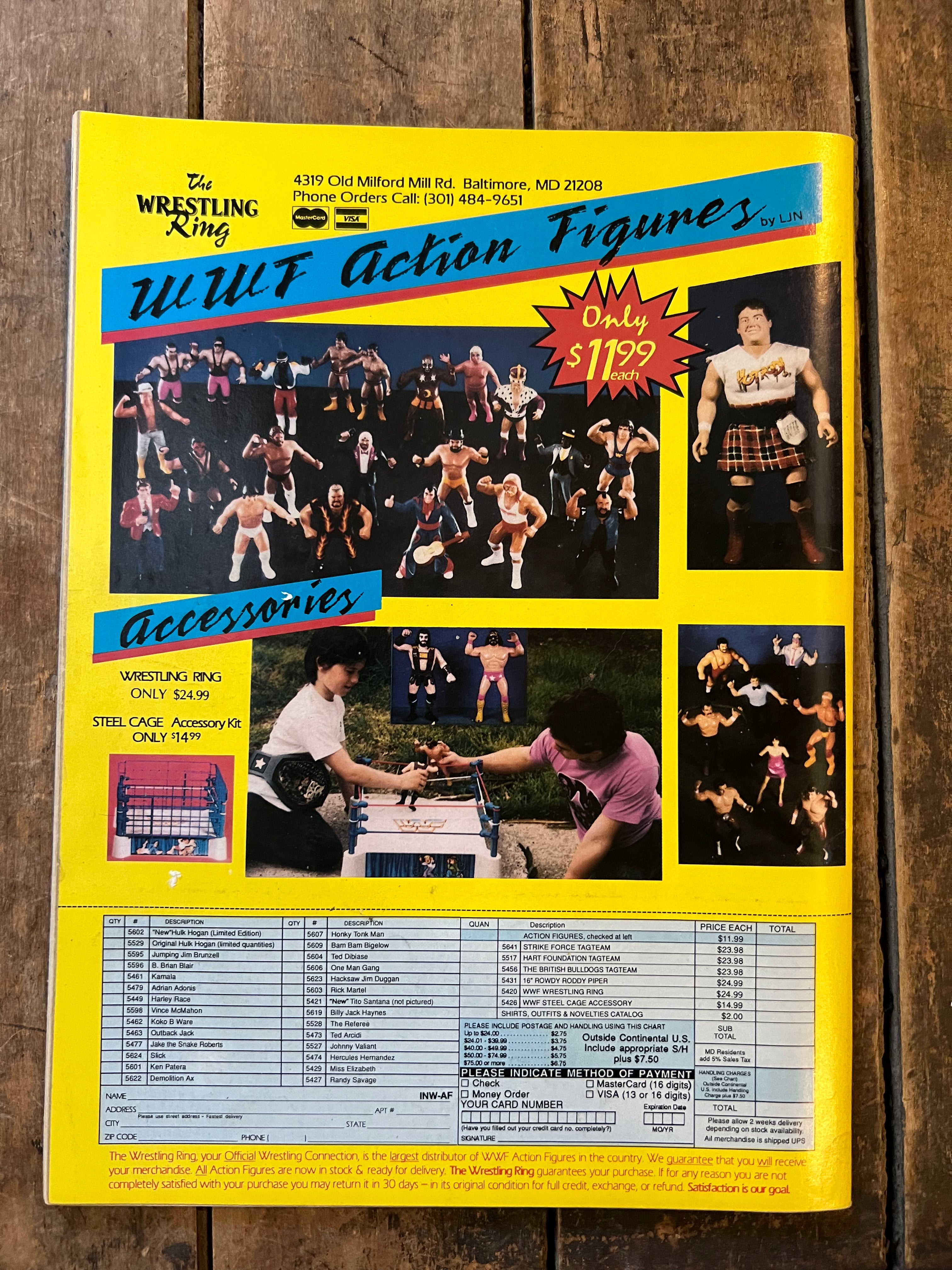 Victory Sports Wrestling Magazine - April 1989 - WWF / WWE - Special Edition