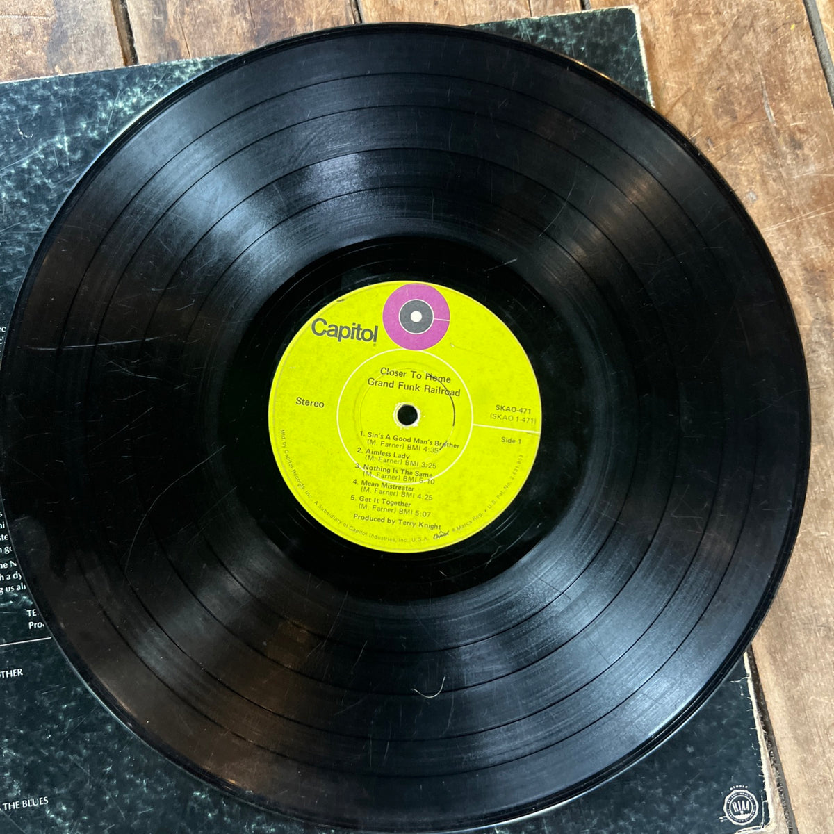 Grand Funk Railroad- Closer To Home - 1970 Capitol Records - LP Vinyl Album