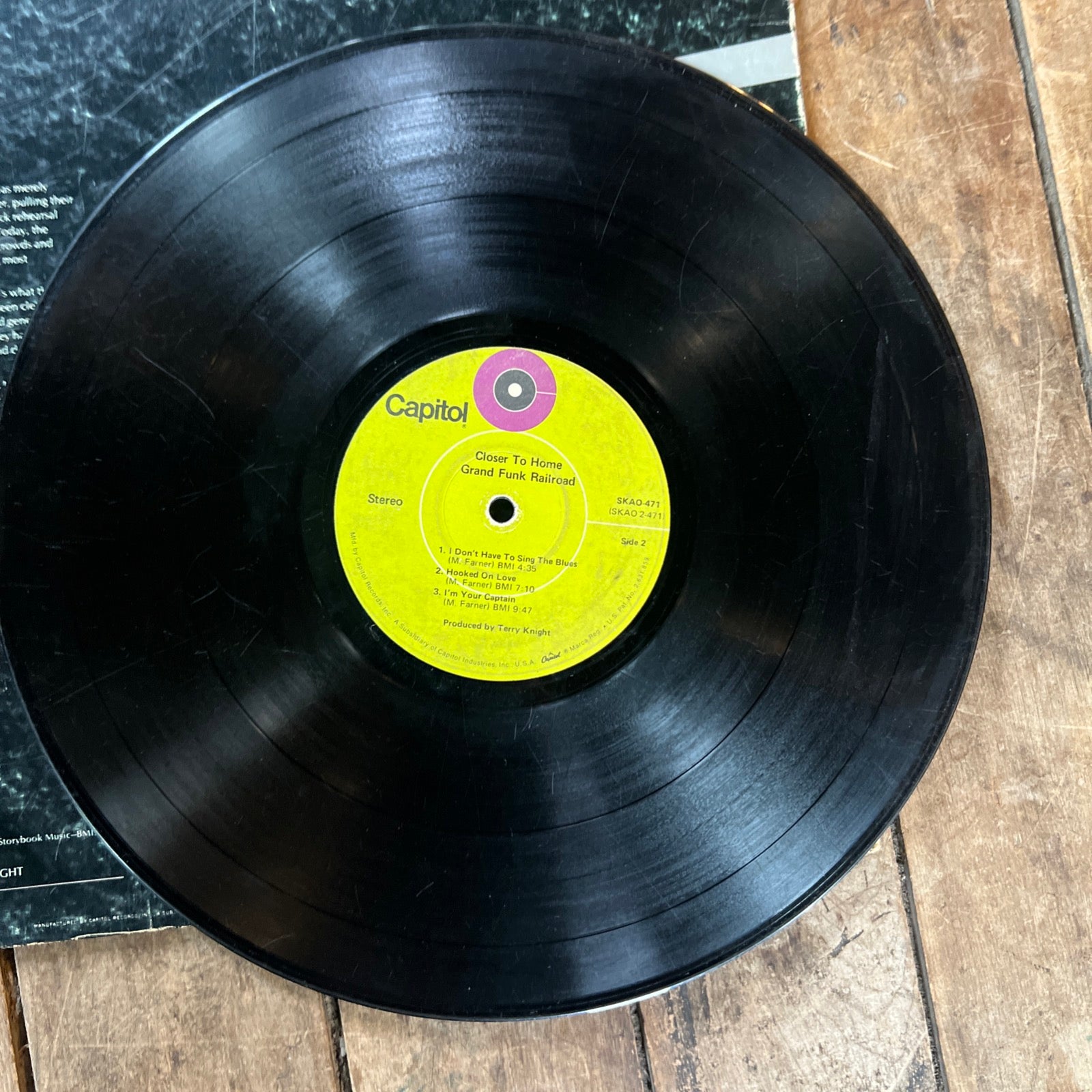 Grand Funk Railroad- Closer To Home - 1970 Capitol Records - LP Vinyl Album