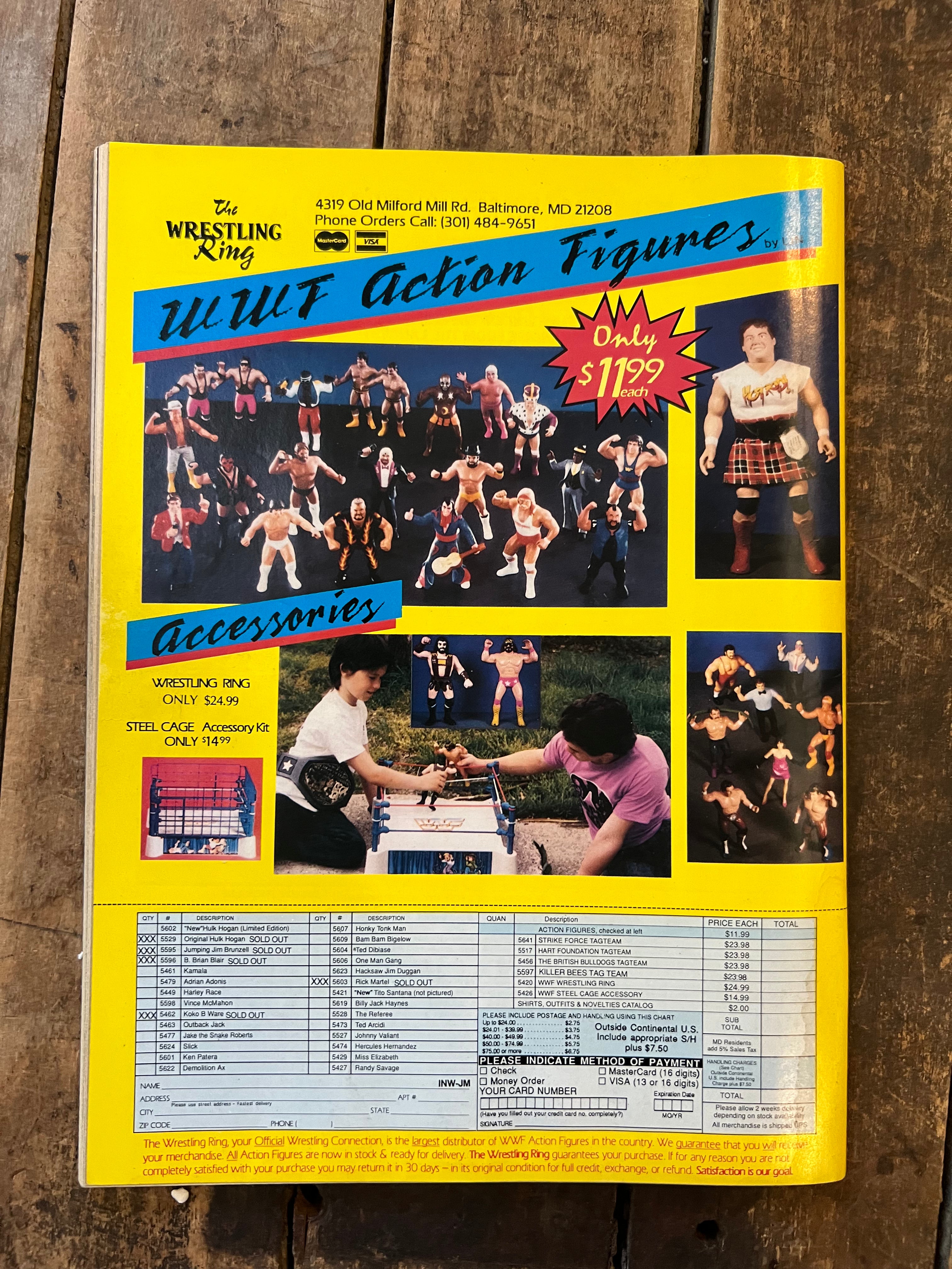 Inside Wrestling Magazine - July 1989 - WWE / WWF - ULTIMATE WARRIOR and STING