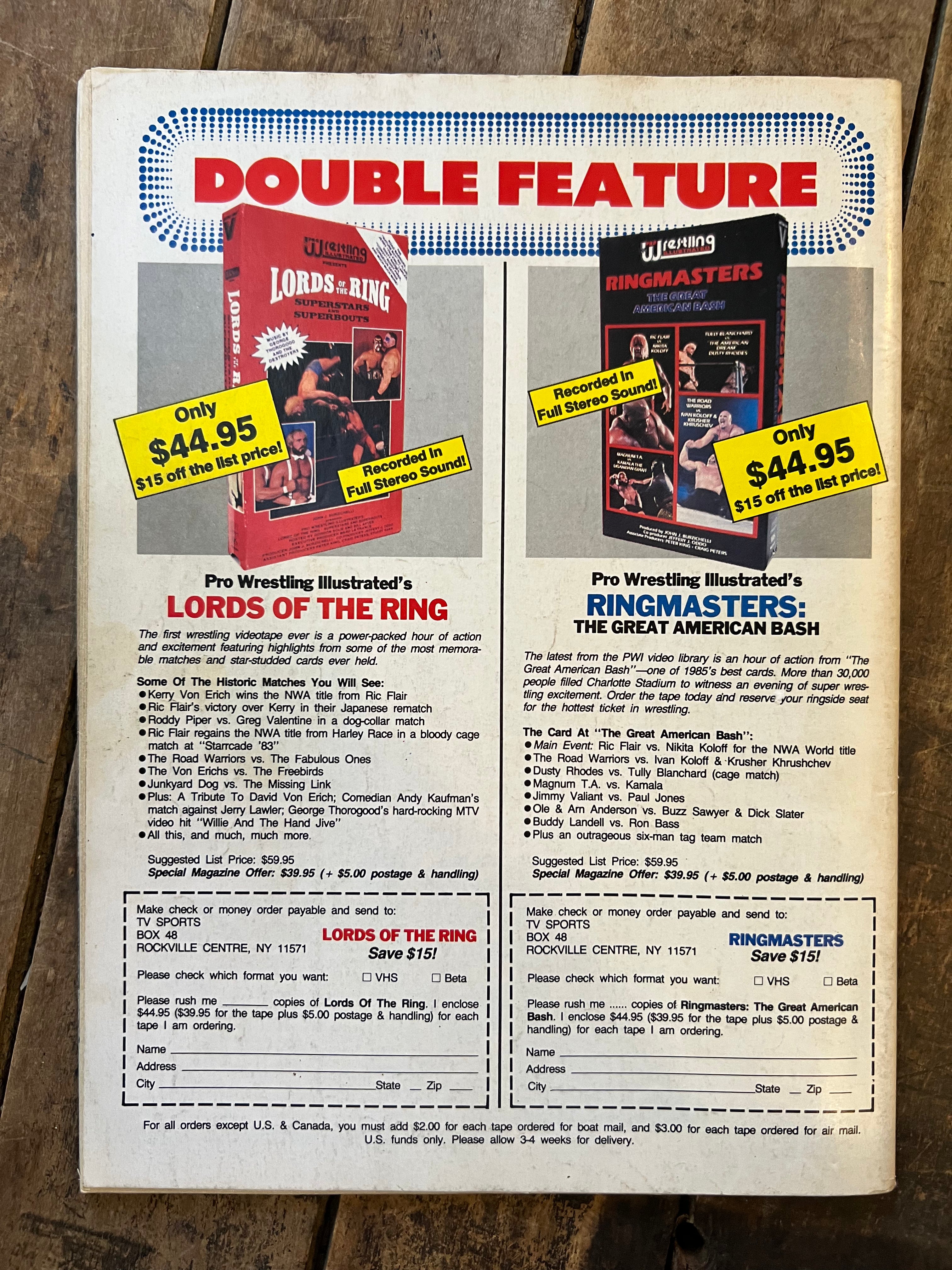 Inside Wrestling Magazine - June 1988 - WWE / WWF - Randy Savage & Elizabeth