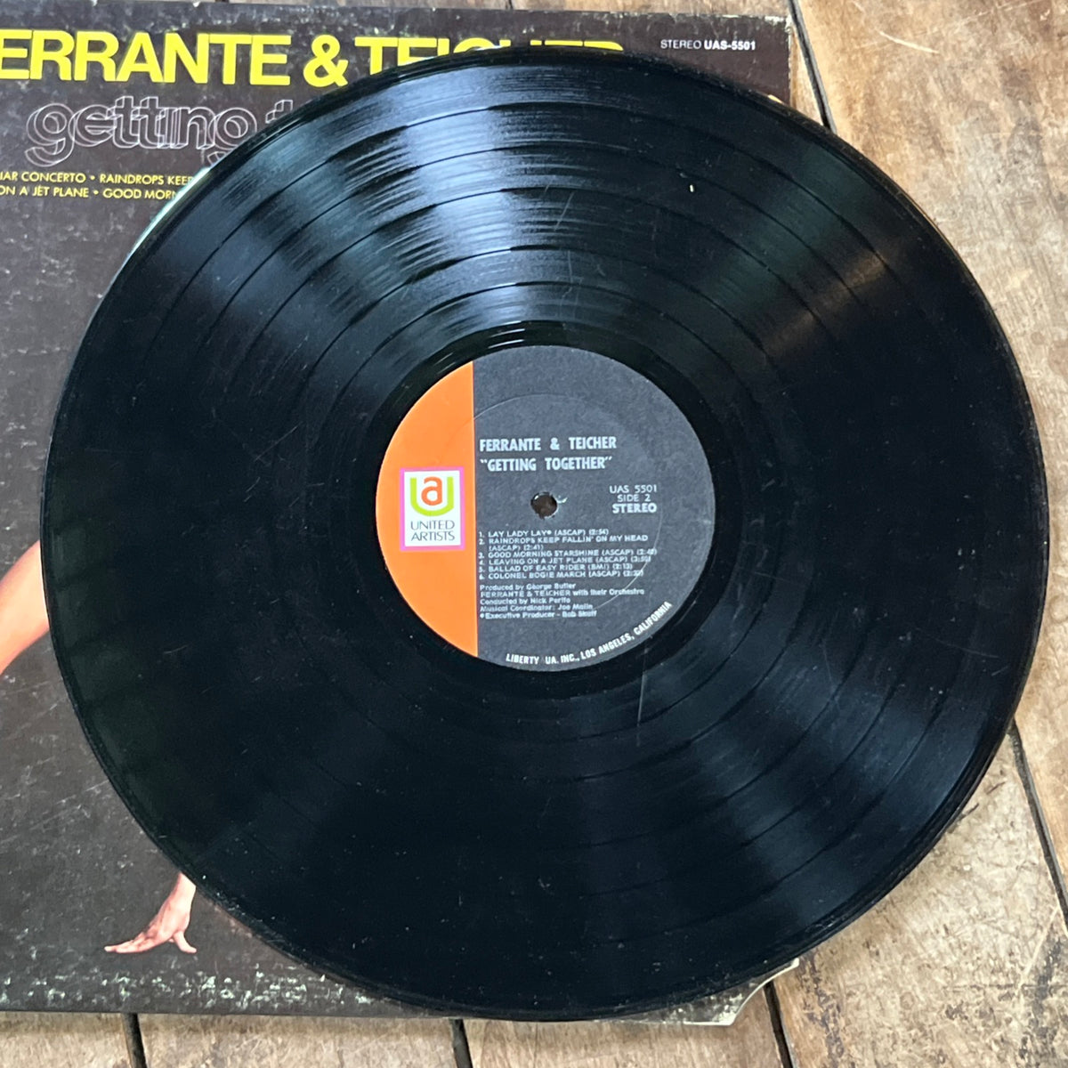 Ferrante & Teicher GETTING TOGETHER - 1970 UA Records - LP Vinyl Album