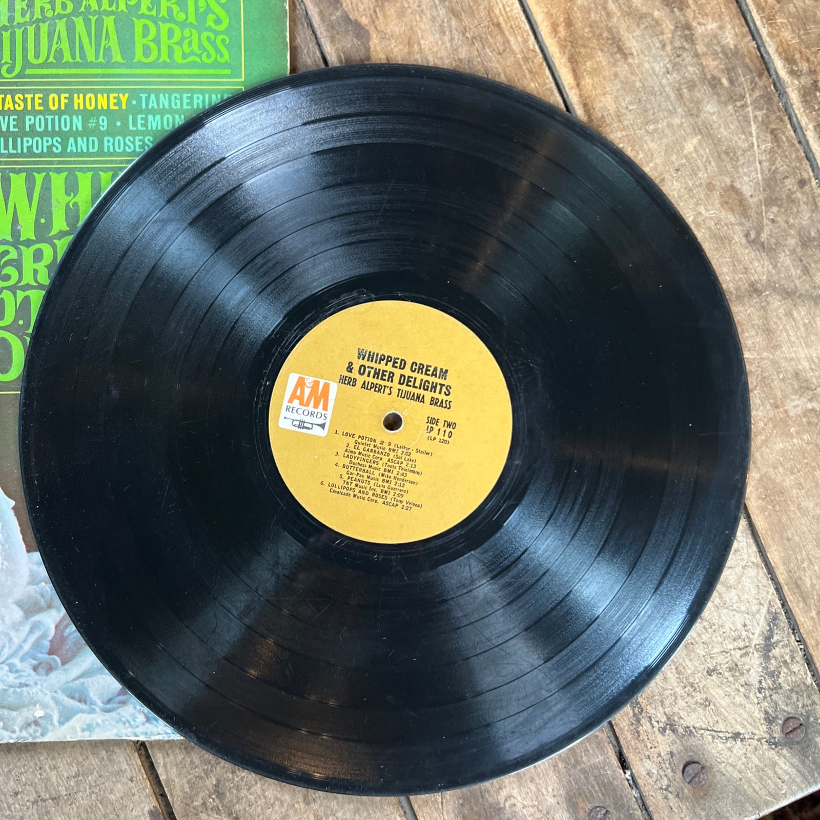 Herb Alpert’s Tijuana Brass Whipped Cream & Other Delights - 1965 A&M Records - LP Vinyl Album