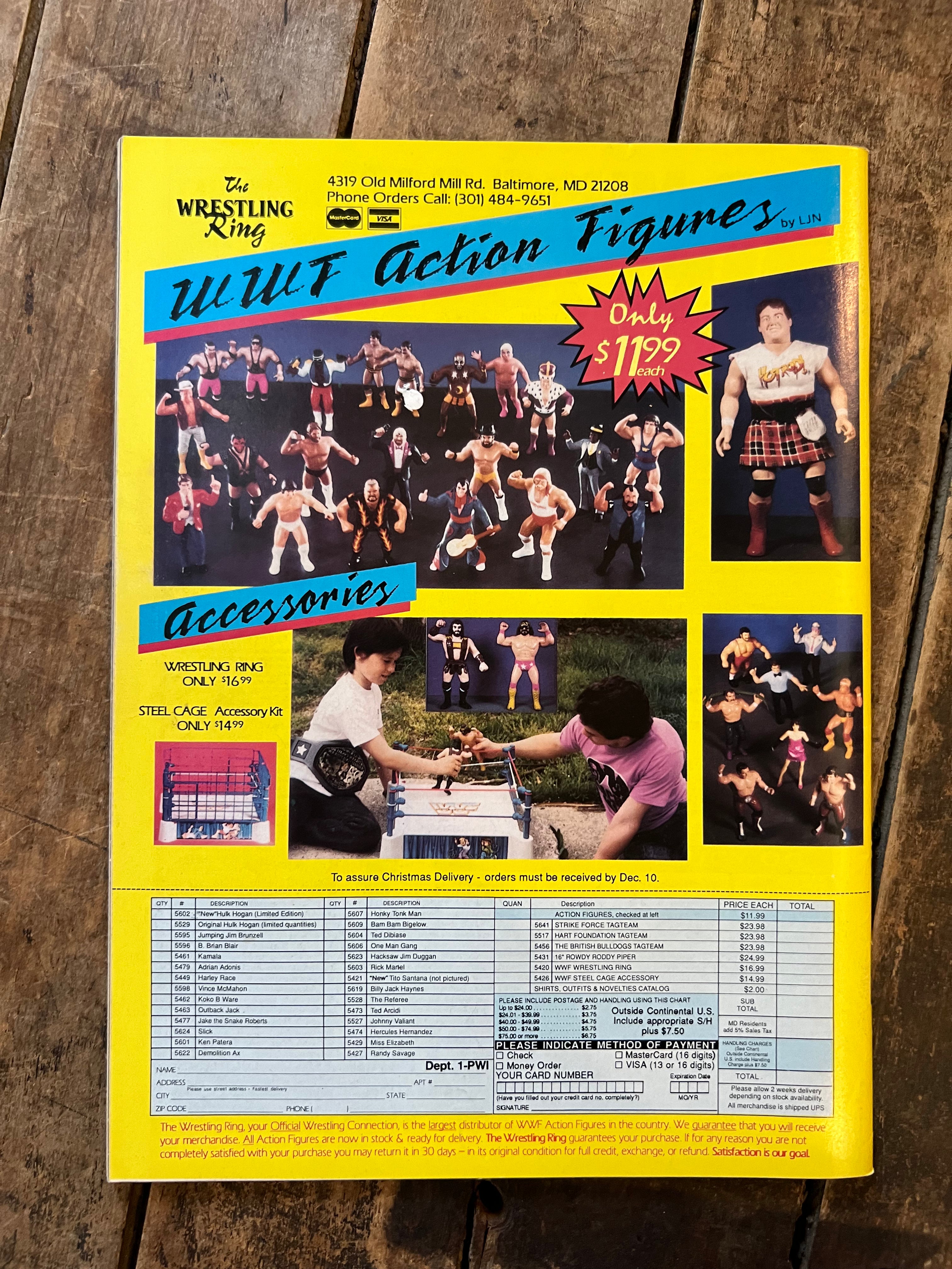 Pro Wrestling Illustrated Annual Magazine - Spring 1989 - WWE / WWF - Jerry Lawler