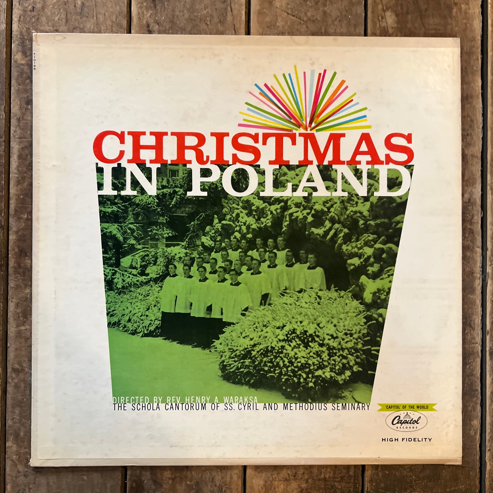 Christmas In Poland - 1980 Capitol Records - LP Vinyl Album