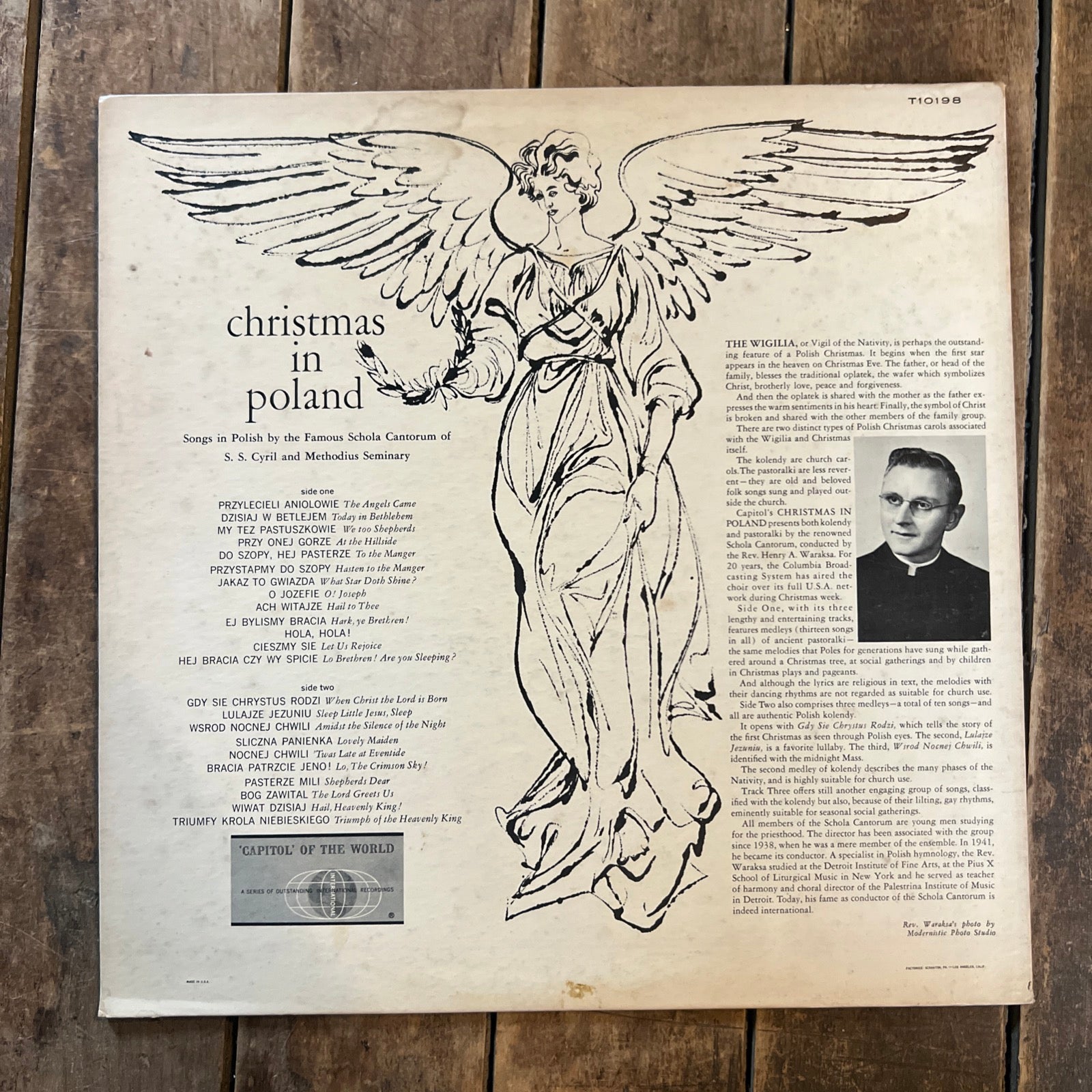 Christmas In Poland - 1980 Capitol Records - LP Vinyl Album