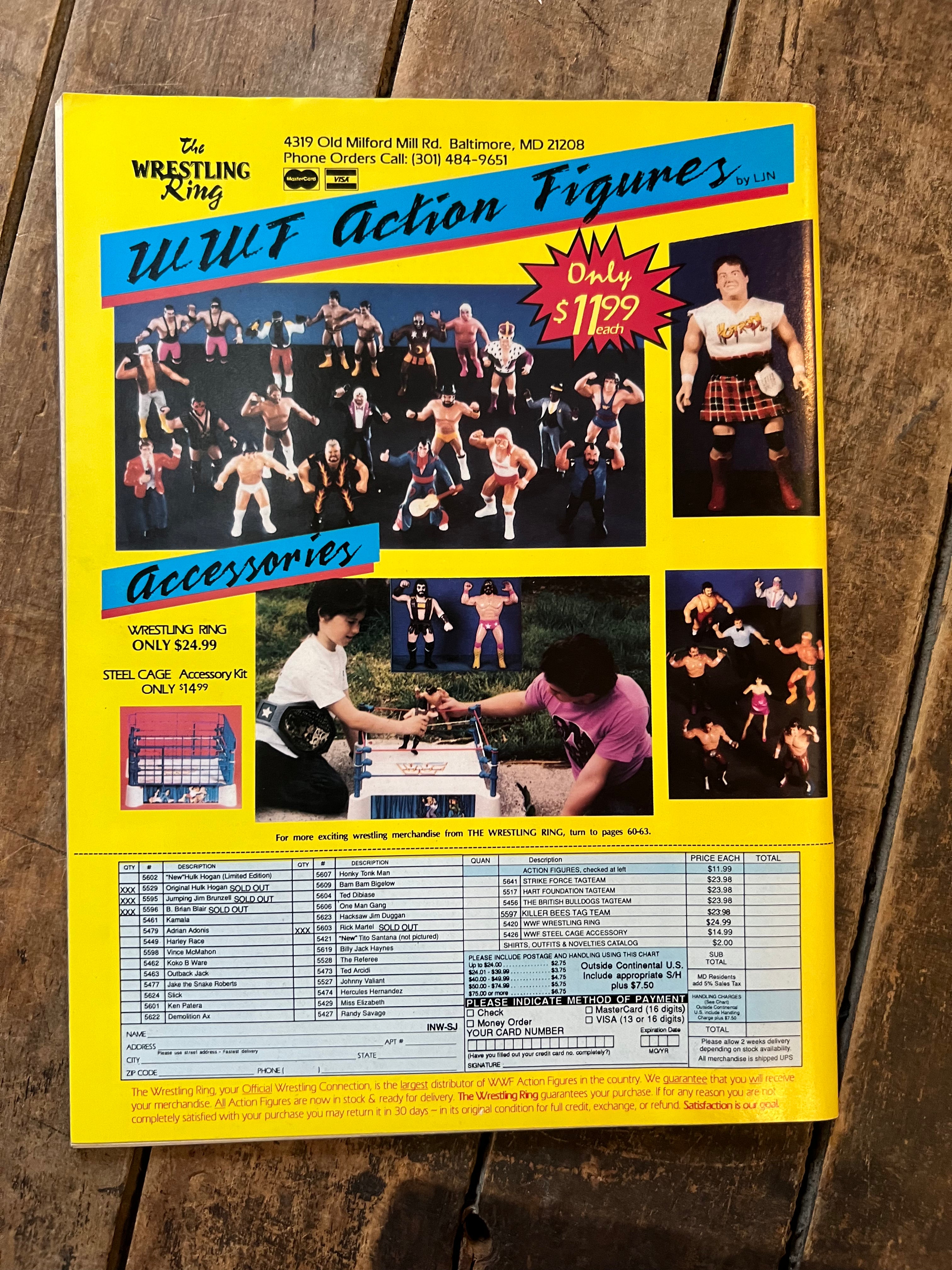 Inside Wrestling Magazine - September 1989 - WWE / WWF - Hogan & Savage Cover