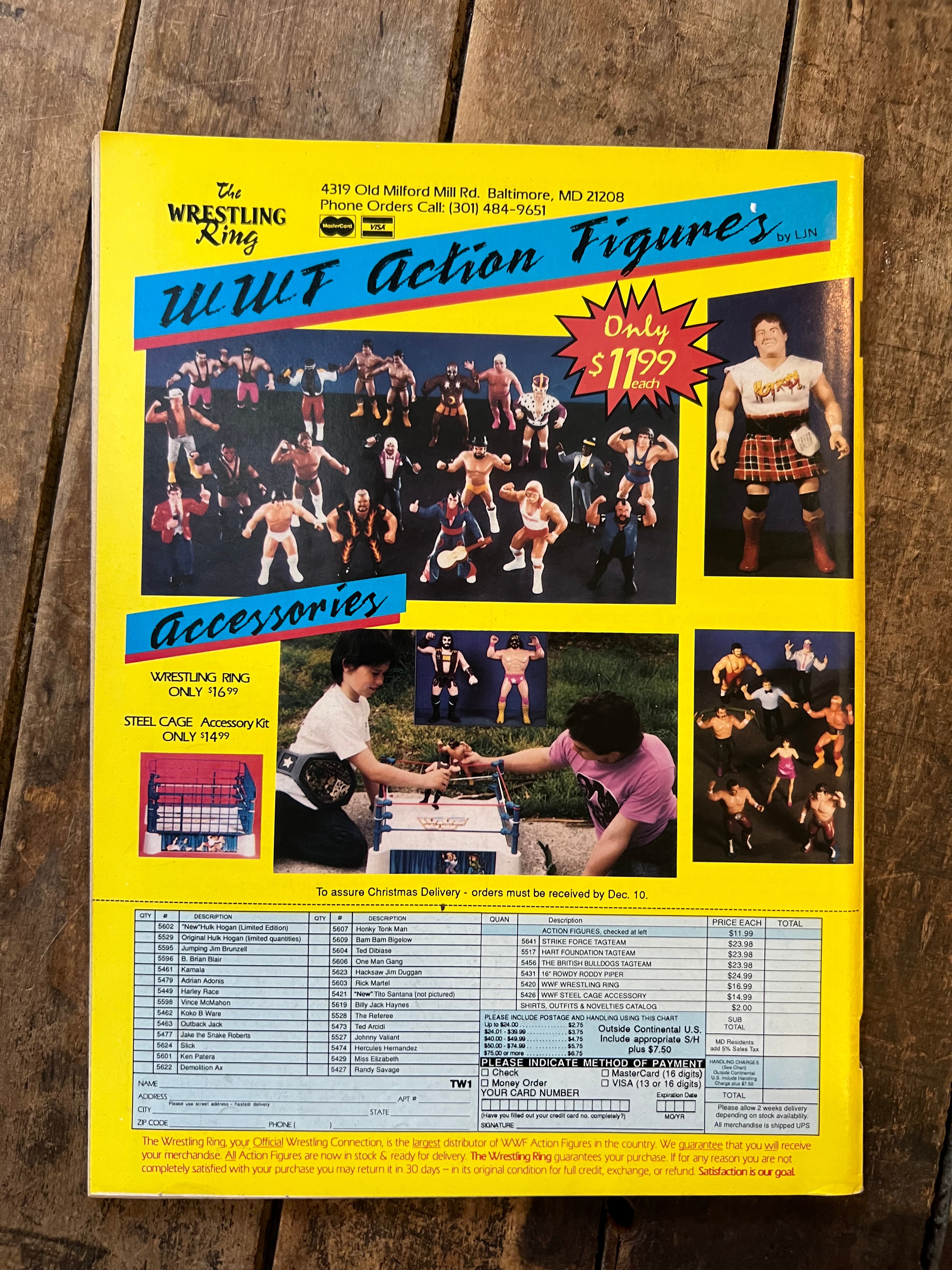 Victory Sports The Wrestler Magazine - January 1989 - WWF / WWE - The Fabulous Rougeaus Cover