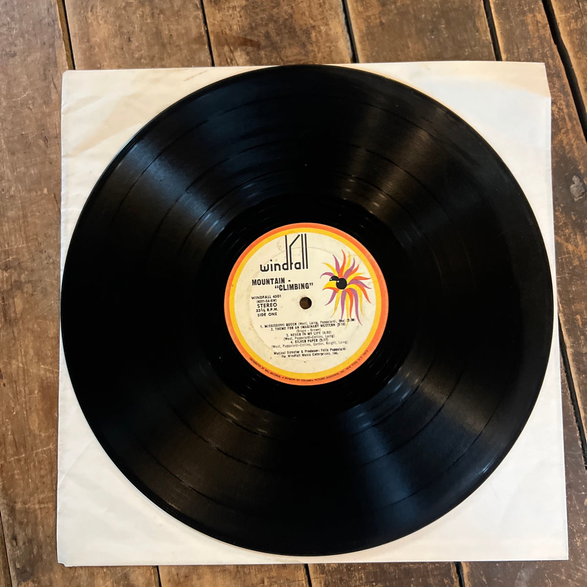 Mountain Climbing - 1970 Windfall Records - LP Vinyl Album