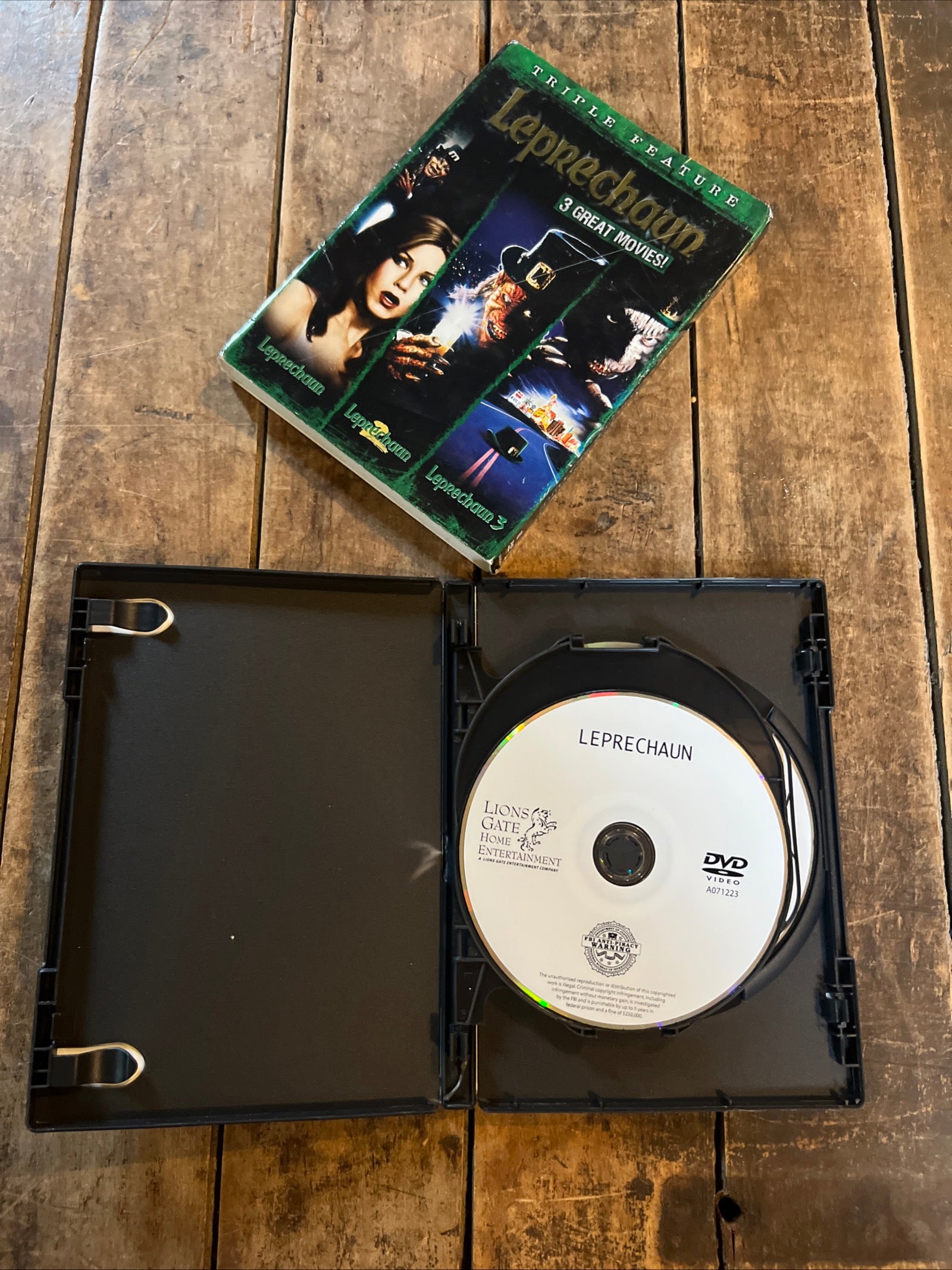 LEPRECHAUN Triple Feature ( DVD 1993 ) Horror / Comedy [R]
