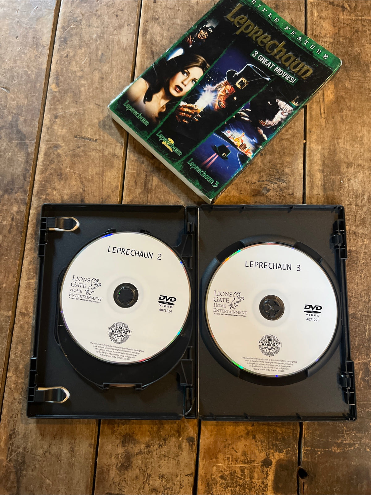 LEPRECHAUN Triple Feature ( DVD 1993 ) Horror / Comedy [R]