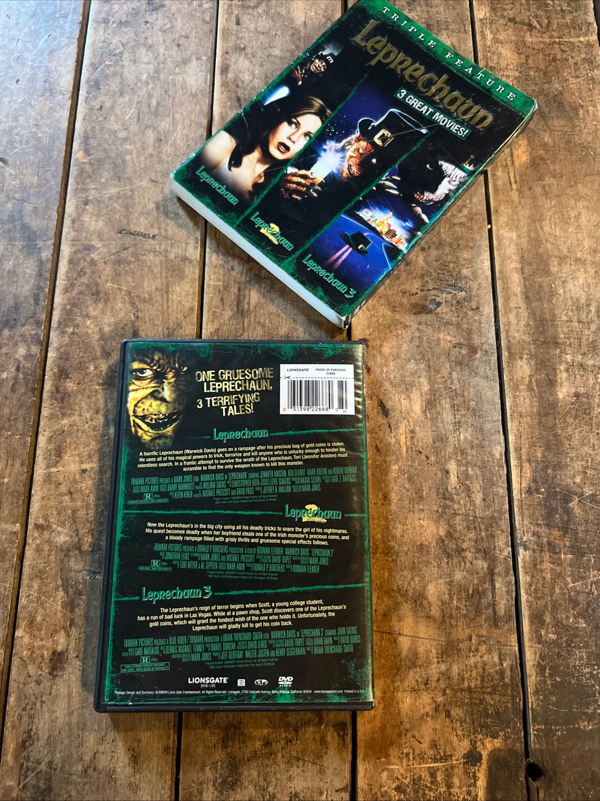 LEPRECHAUN Triple Feature ( DVD 1993 ) Horror / Comedy [R]